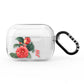 Vintage Personalised Flowers AirPods Pro Clear Case