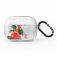 Vintage Personalised Flowers AirPods Pro Glitter Case