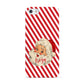 Vintage Santa Personalised Apple iPhone 5 Case