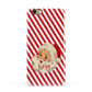 Vintage Santa Personalised Apple iPhone 6 3D Snap Case