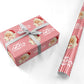 Vintage Santa Personalised Personalised Wrapping Paper