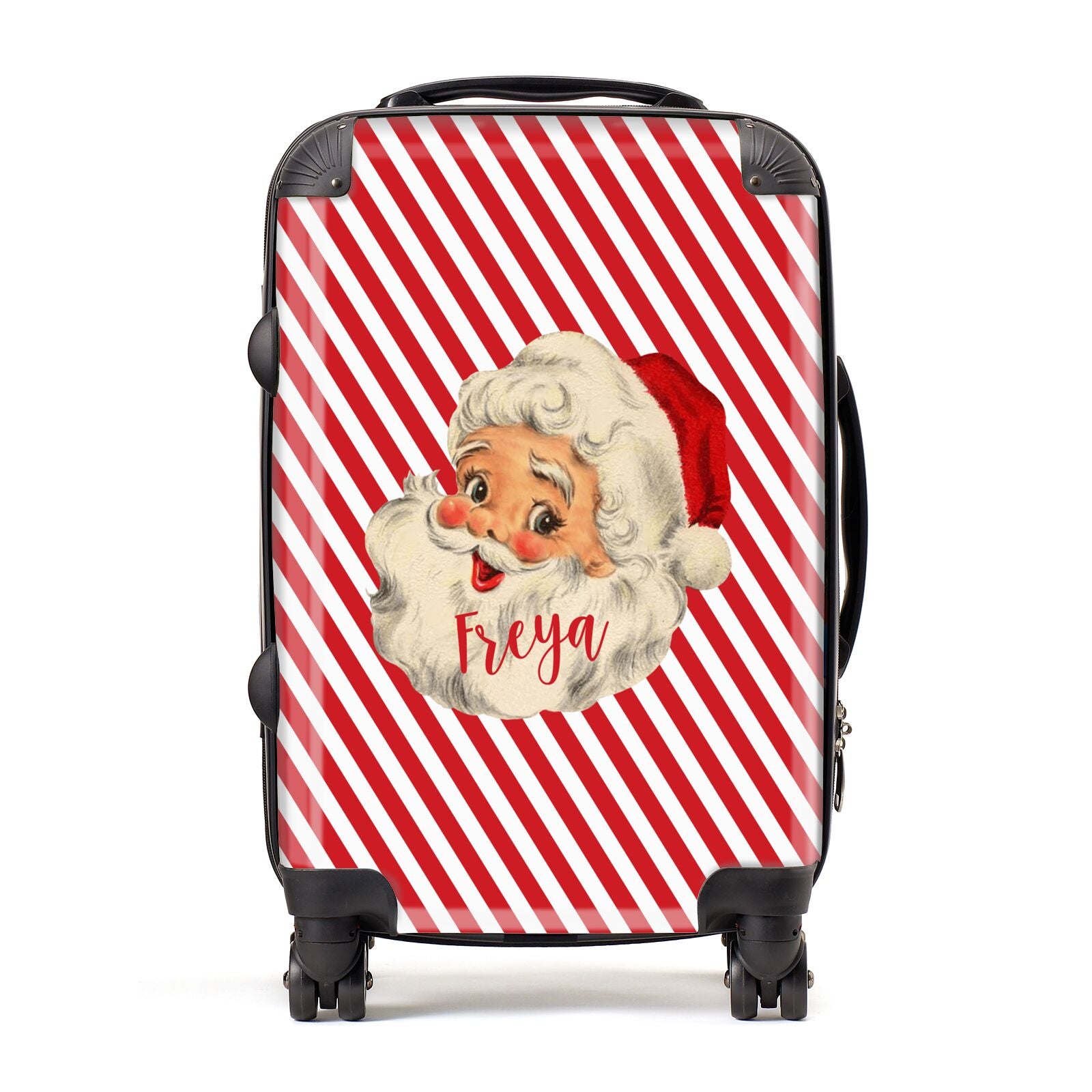 Vintage Santa Personalised Suitcase