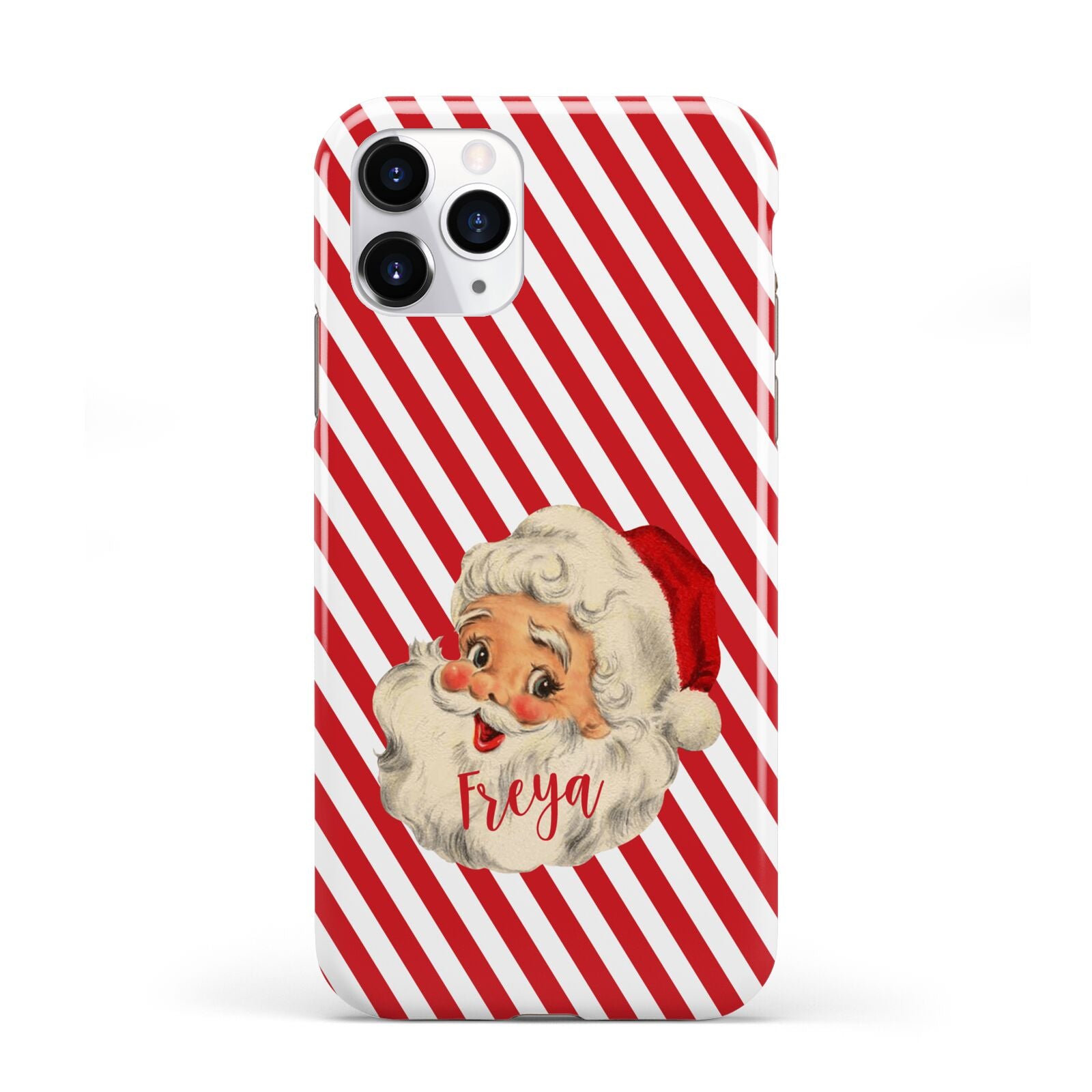 Vintage Santa Personalised iPhone 11 Pro 3D Tough Case
