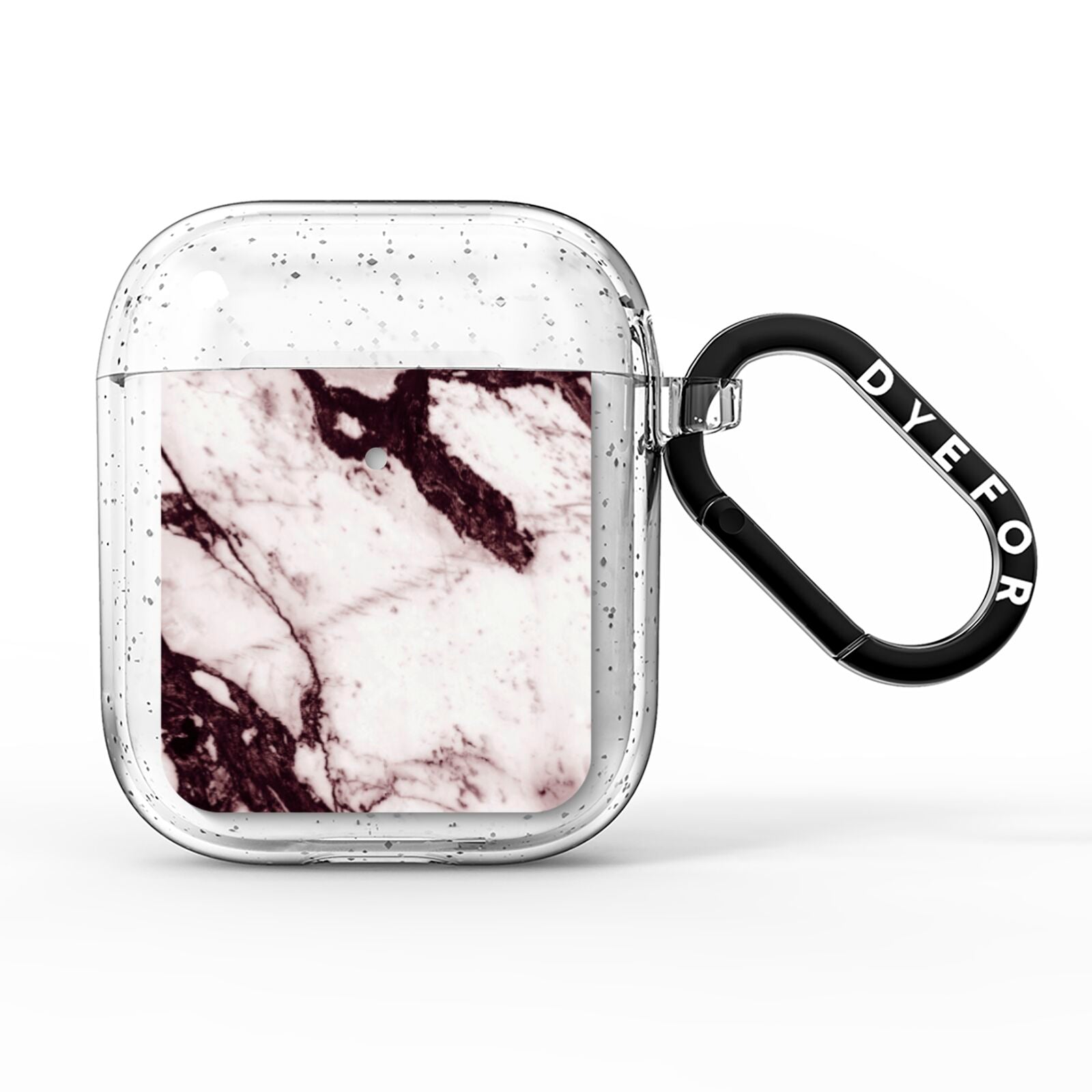 Viola Marble AirPods Glitter Case