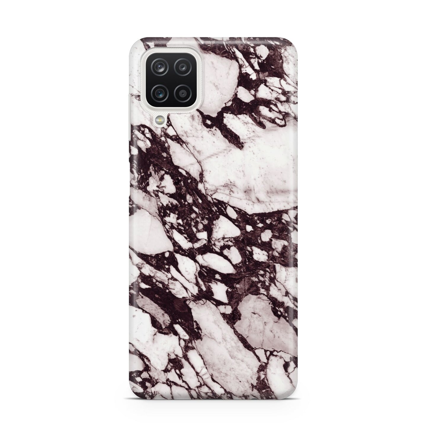 Viola Marble Samsung A12 Case