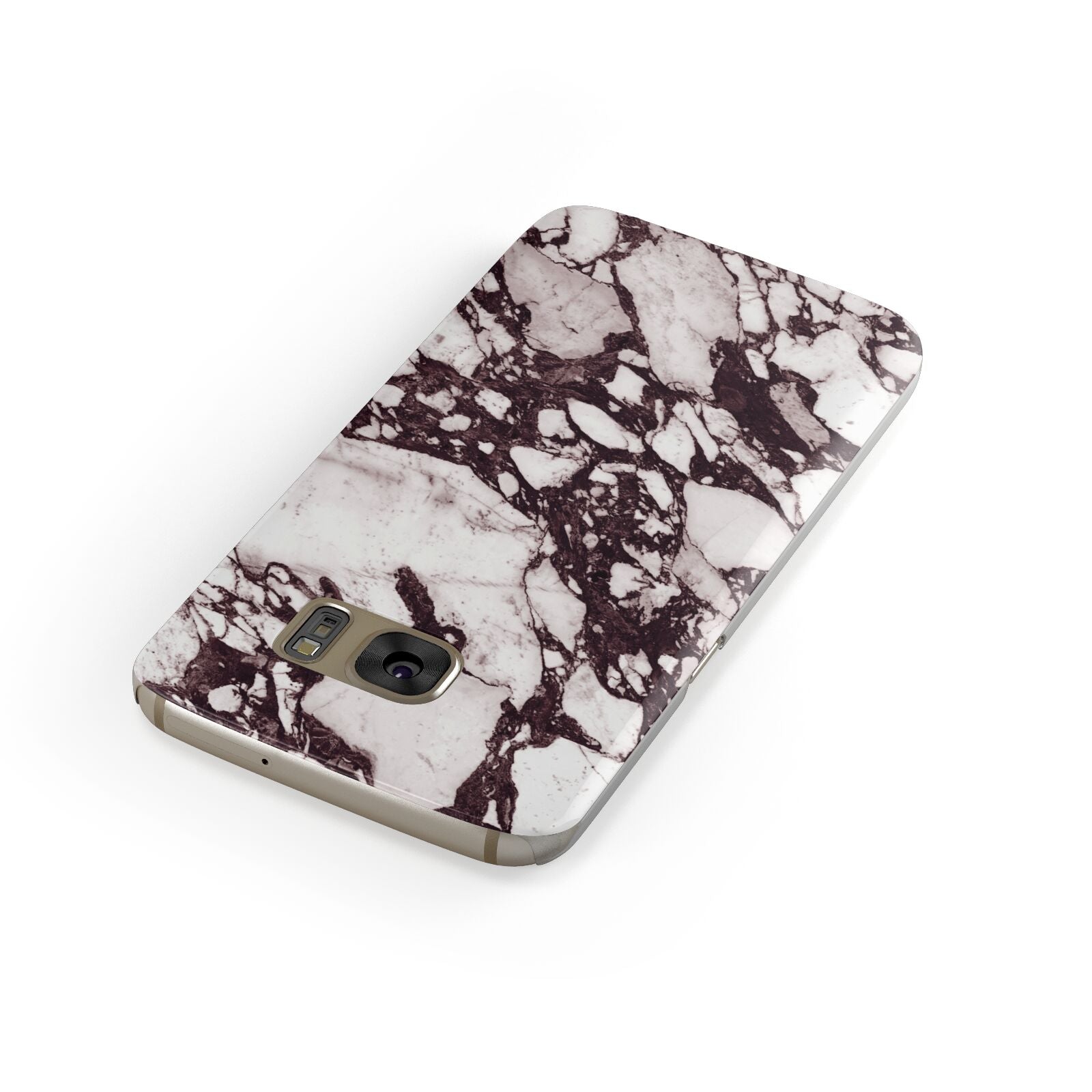 Viola Marble Samsung Galaxy Case Front Close Up