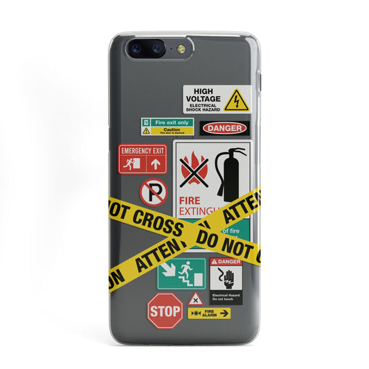 Warning Labels OnePlus Case