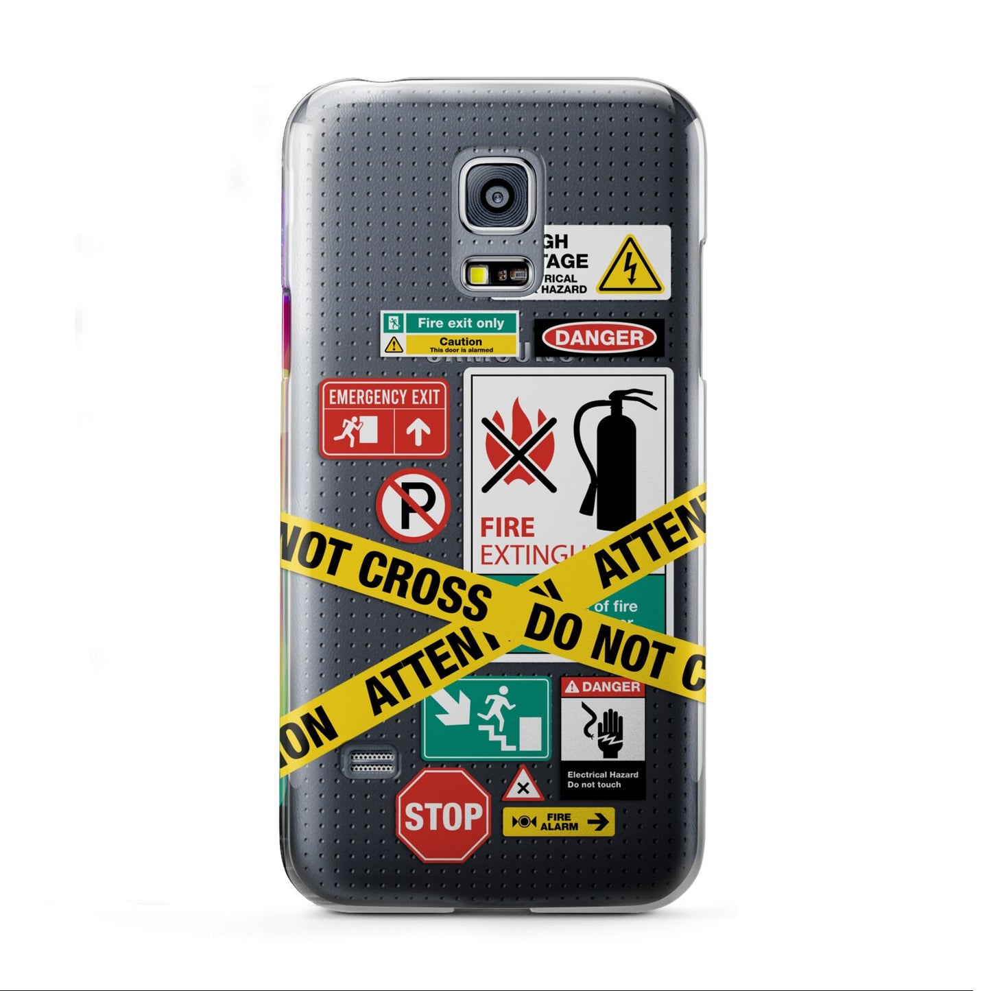 Warning Labels Samsung Galaxy S5 Mini Case