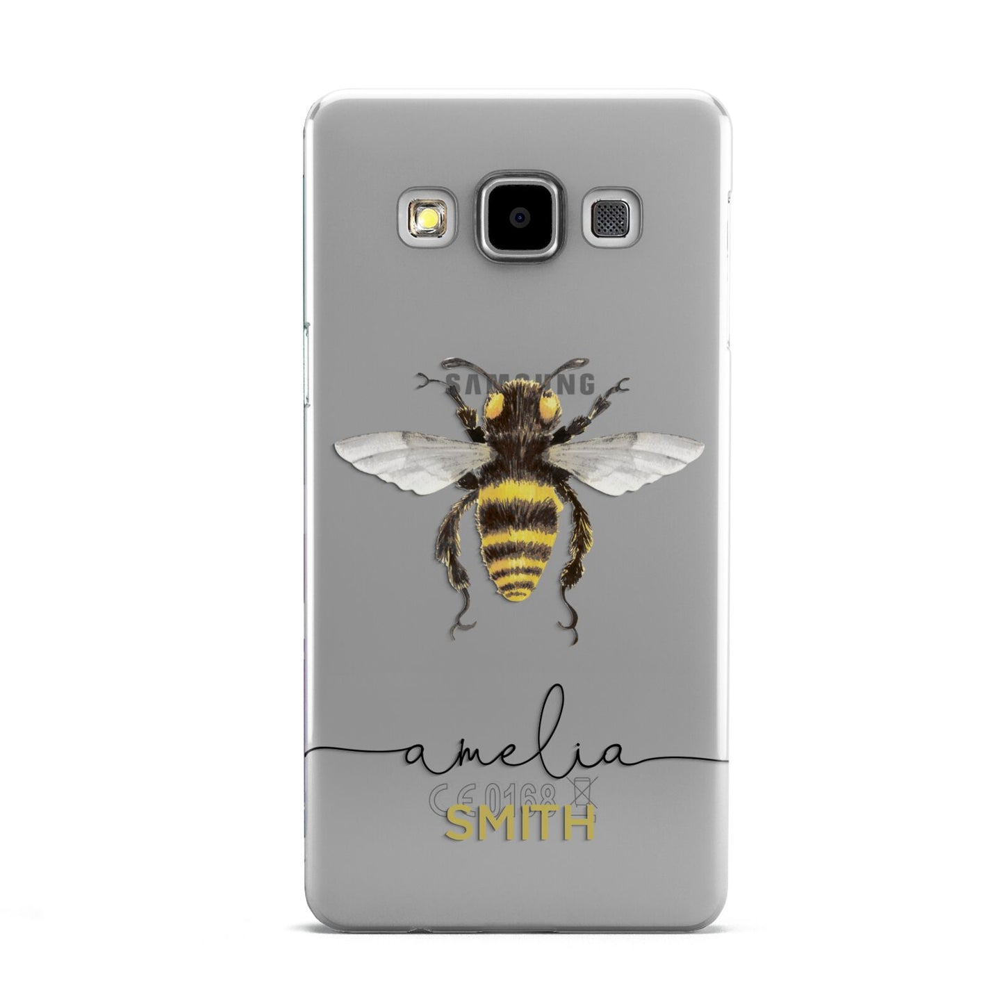 Watercolour Bee Personalised Name Samsung Galaxy A5 Case