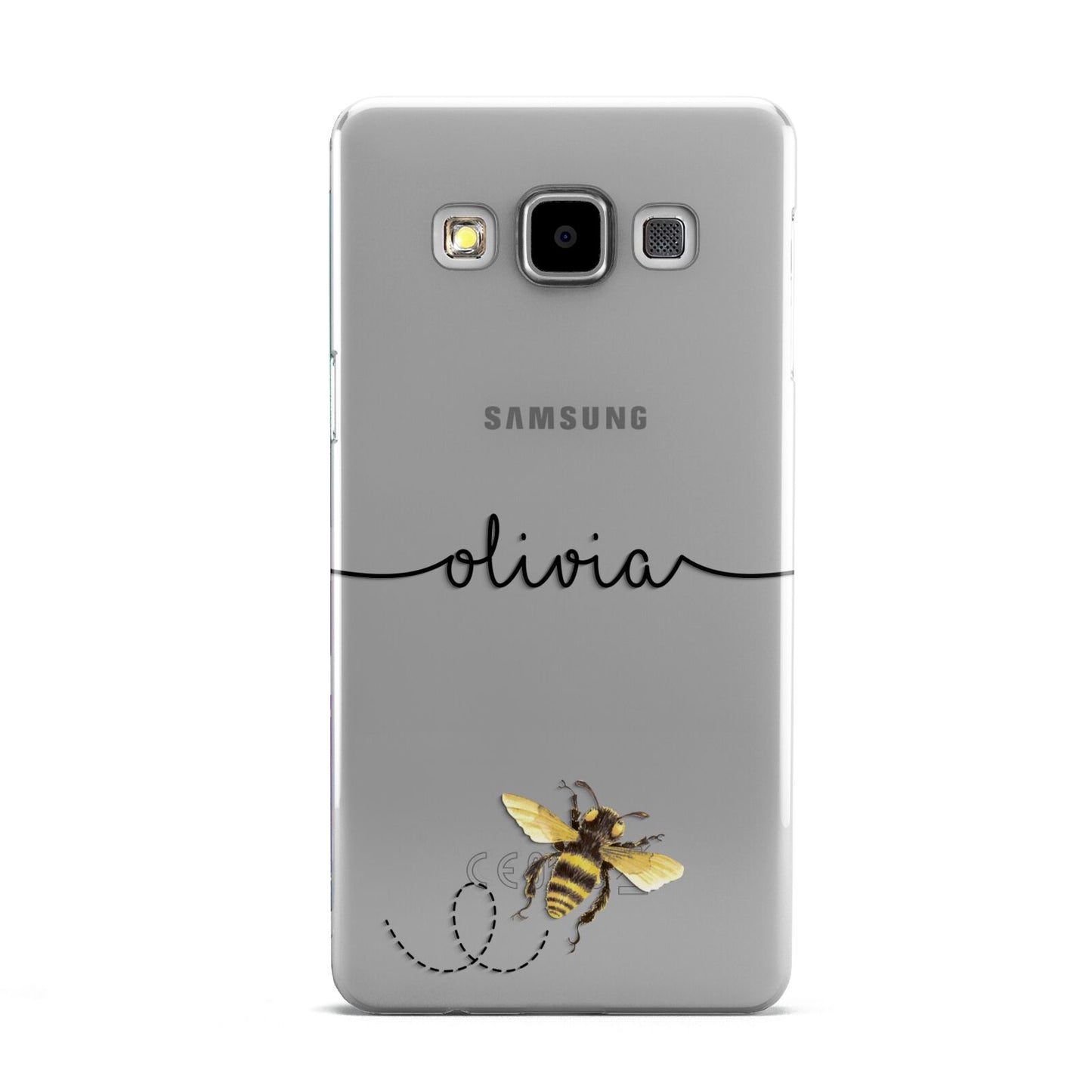 Watercolour Bee with Name Samsung Galaxy A5 Case