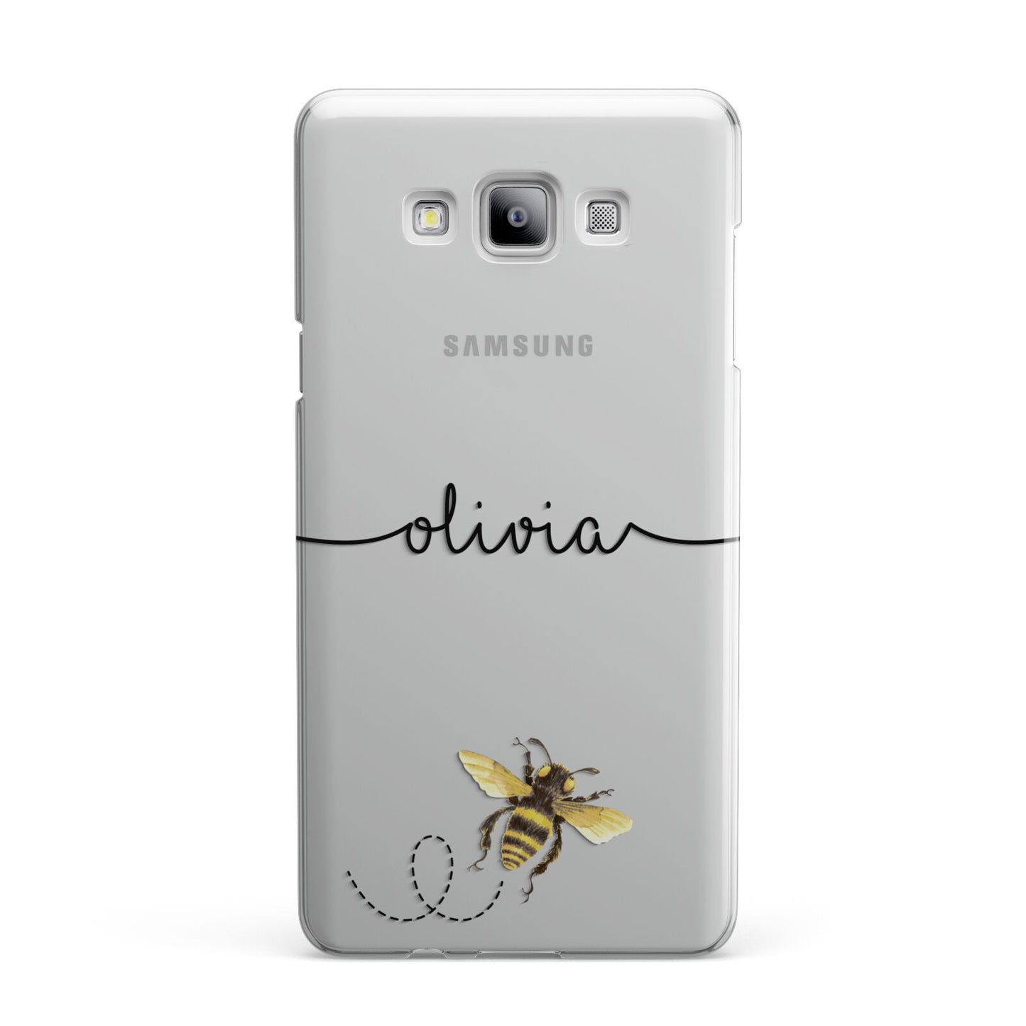 Watercolour Bee with Name Samsung Galaxy A7 2015 Case