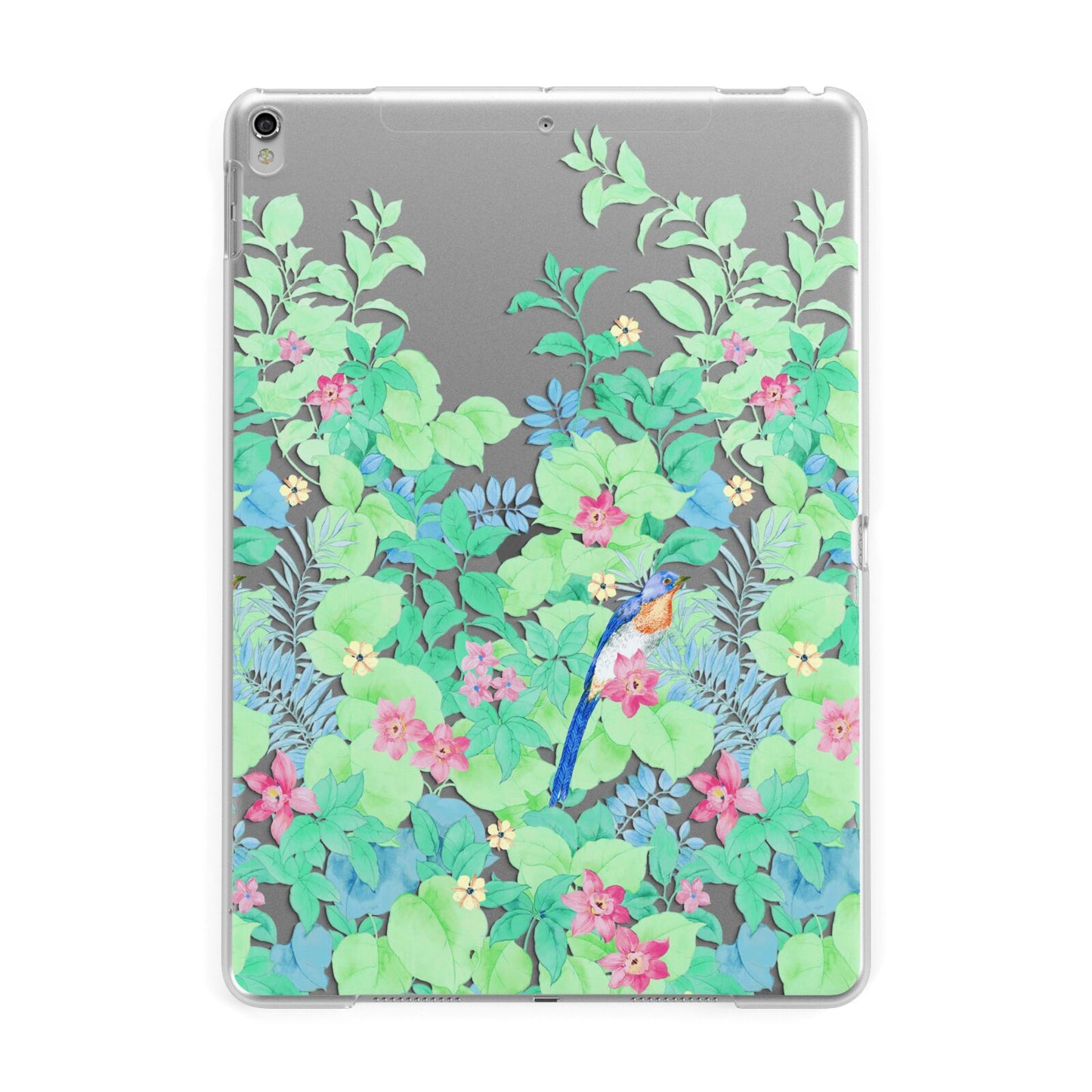 Watercolour Floral Apple iPad Silver Case