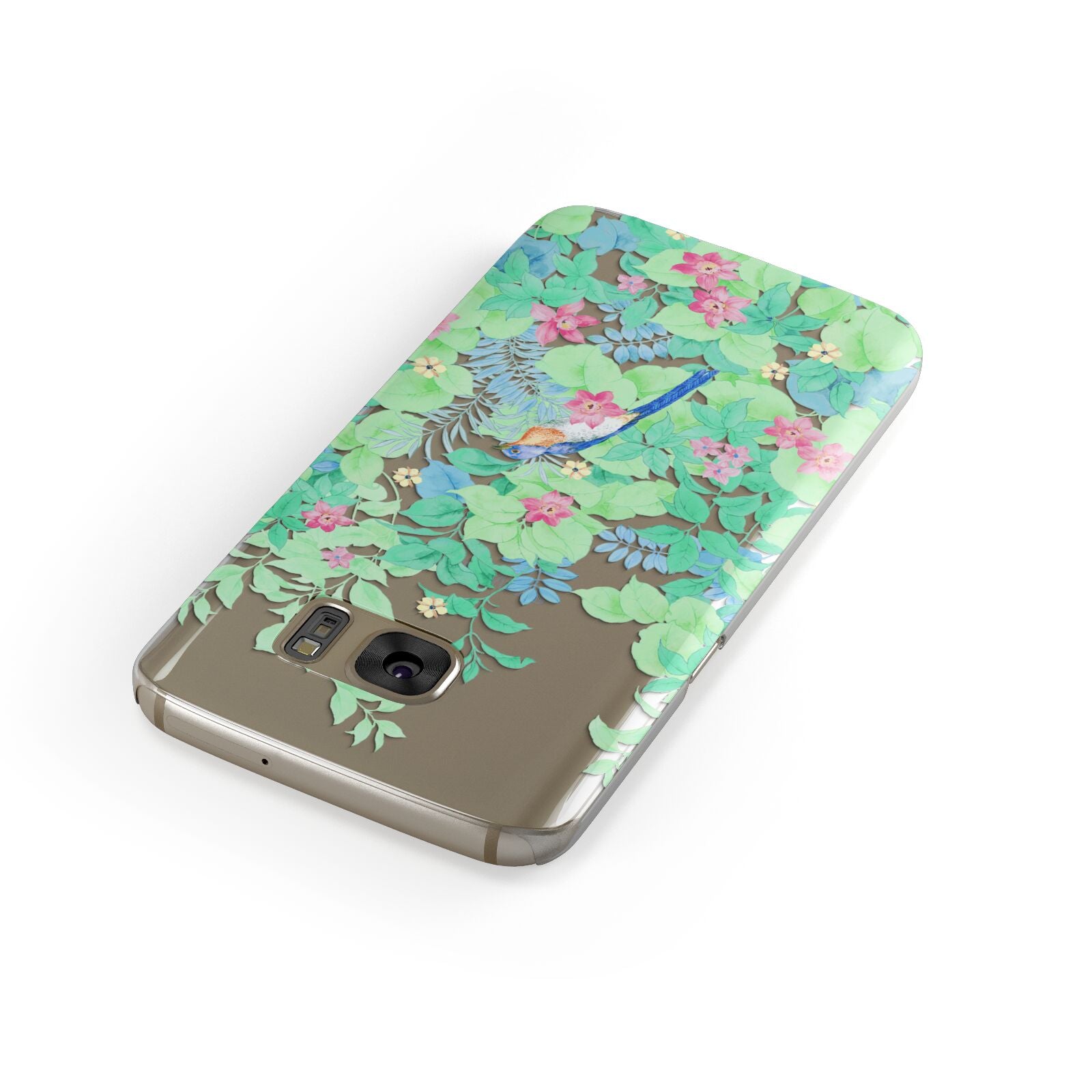Watercolour Floral Samsung Galaxy Case Front Close Up