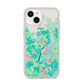 Watercolour Floral iPhone 14 Clear Tough Case Starlight