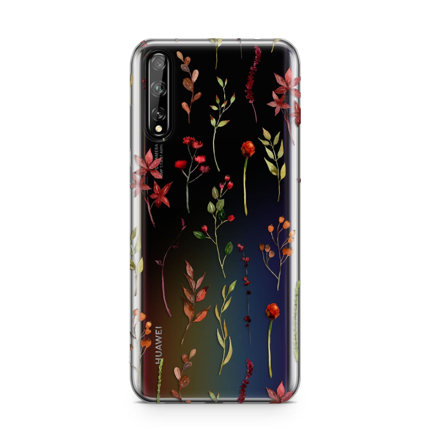 Watercolour Flowers and Foliage Huawei Enjoy 10s Phone Case