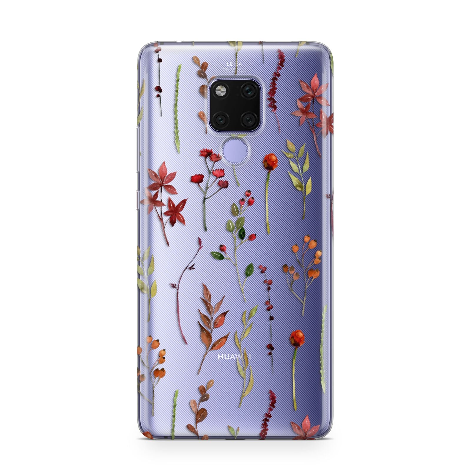 Watercolour Flowers and Foliage Huawei Mate 20X Phone Case