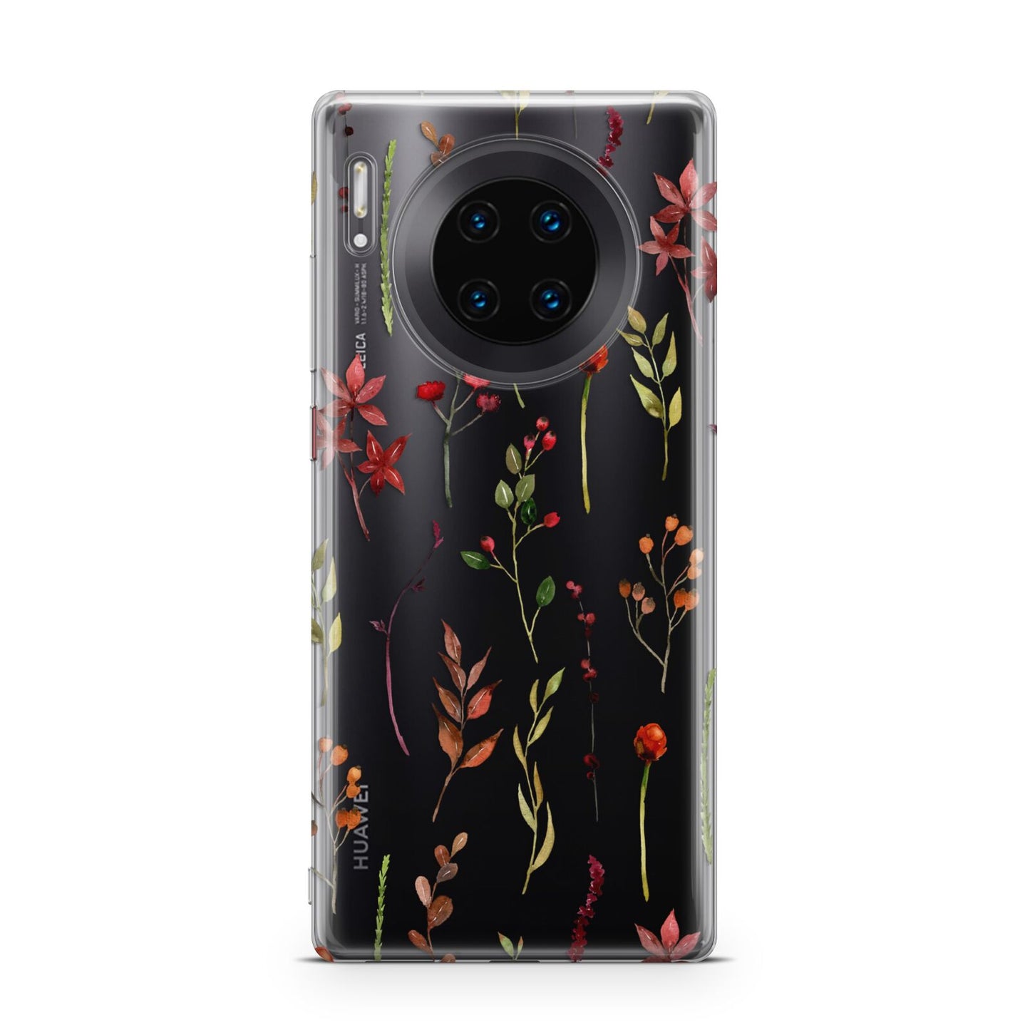 Watercolour Flowers and Foliage Huawei Mate 30 Pro Phone Case