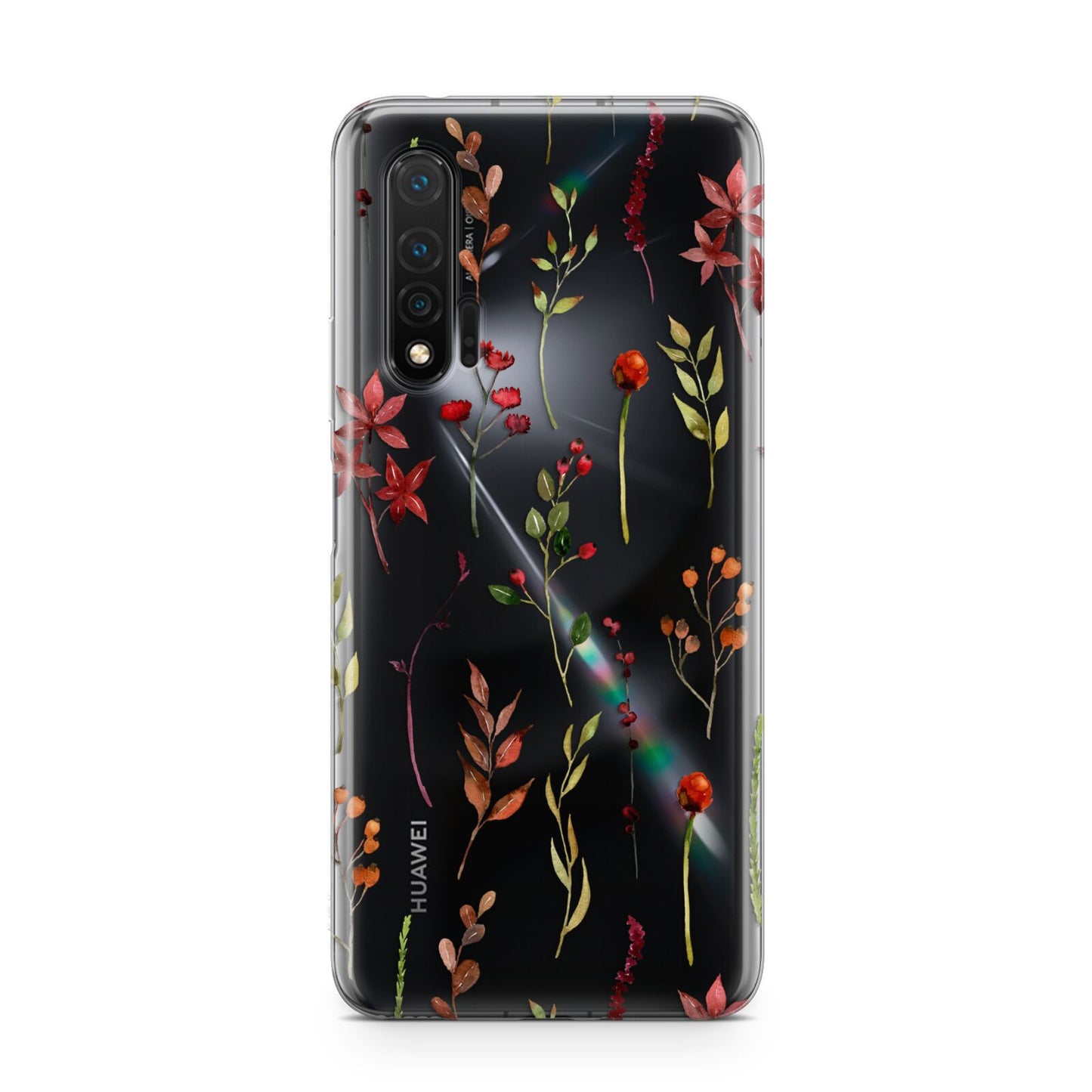 Watercolour Flowers and Foliage Huawei Nova 6 Phone Case