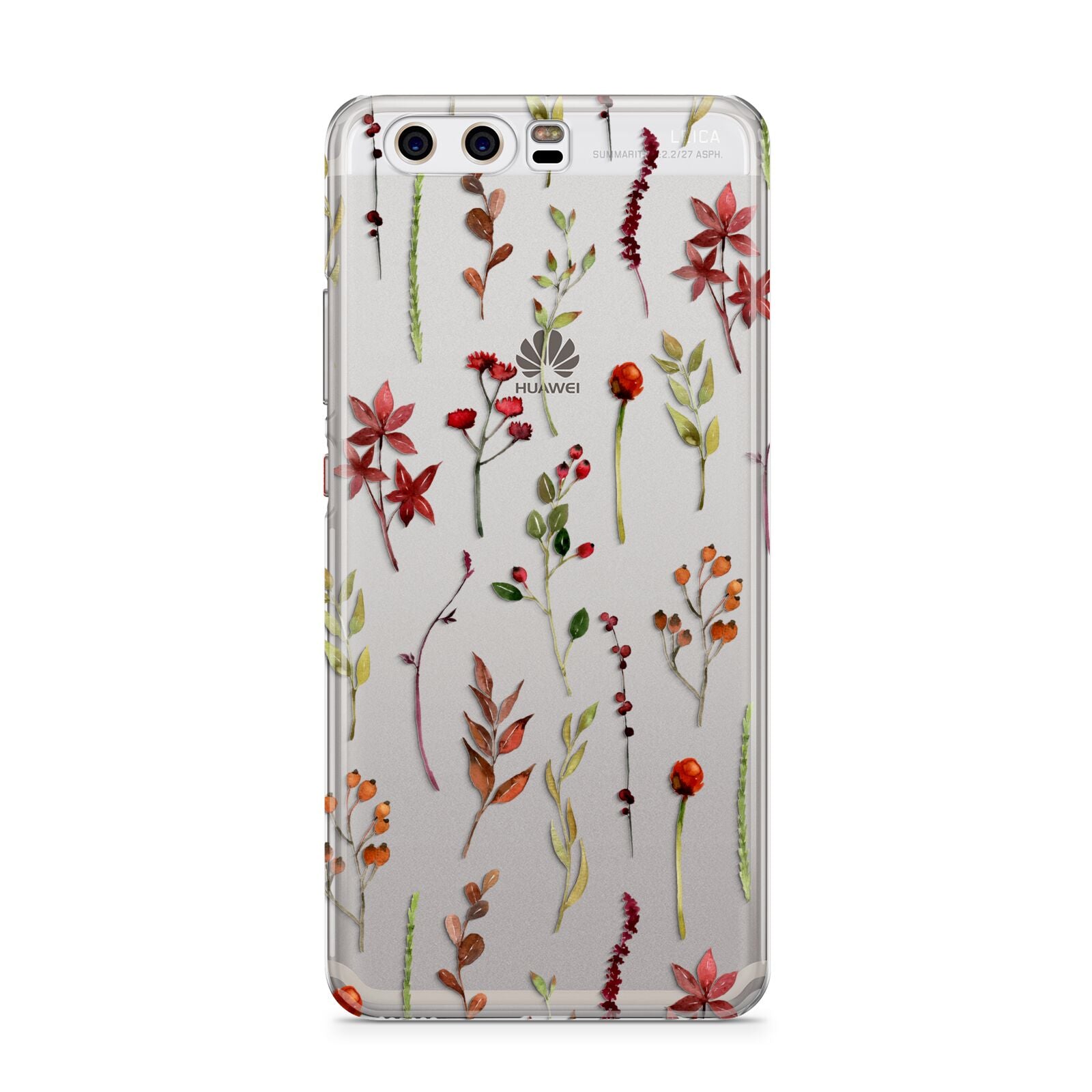 Watercolour Flowers and Foliage Huawei P10 Phone Case