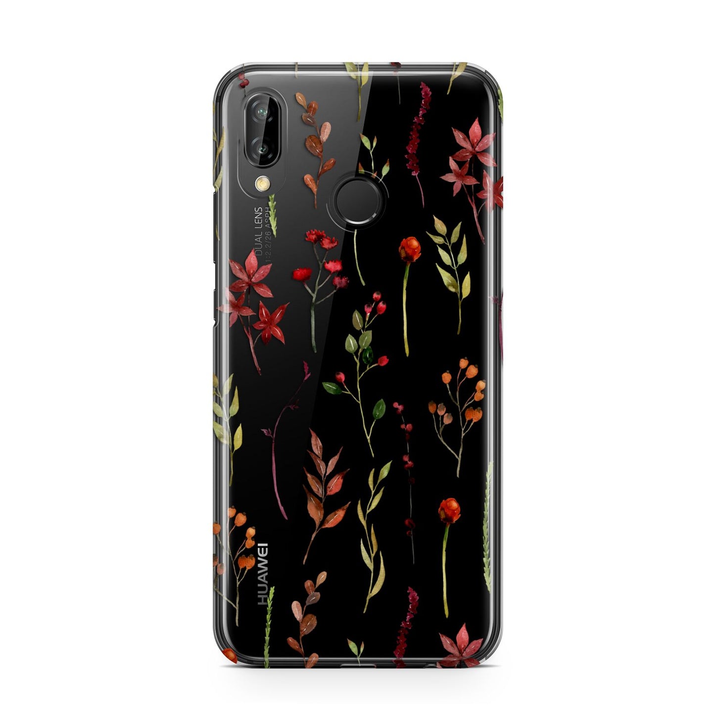 Watercolour Flowers and Foliage Huawei P20 Lite Phone Case