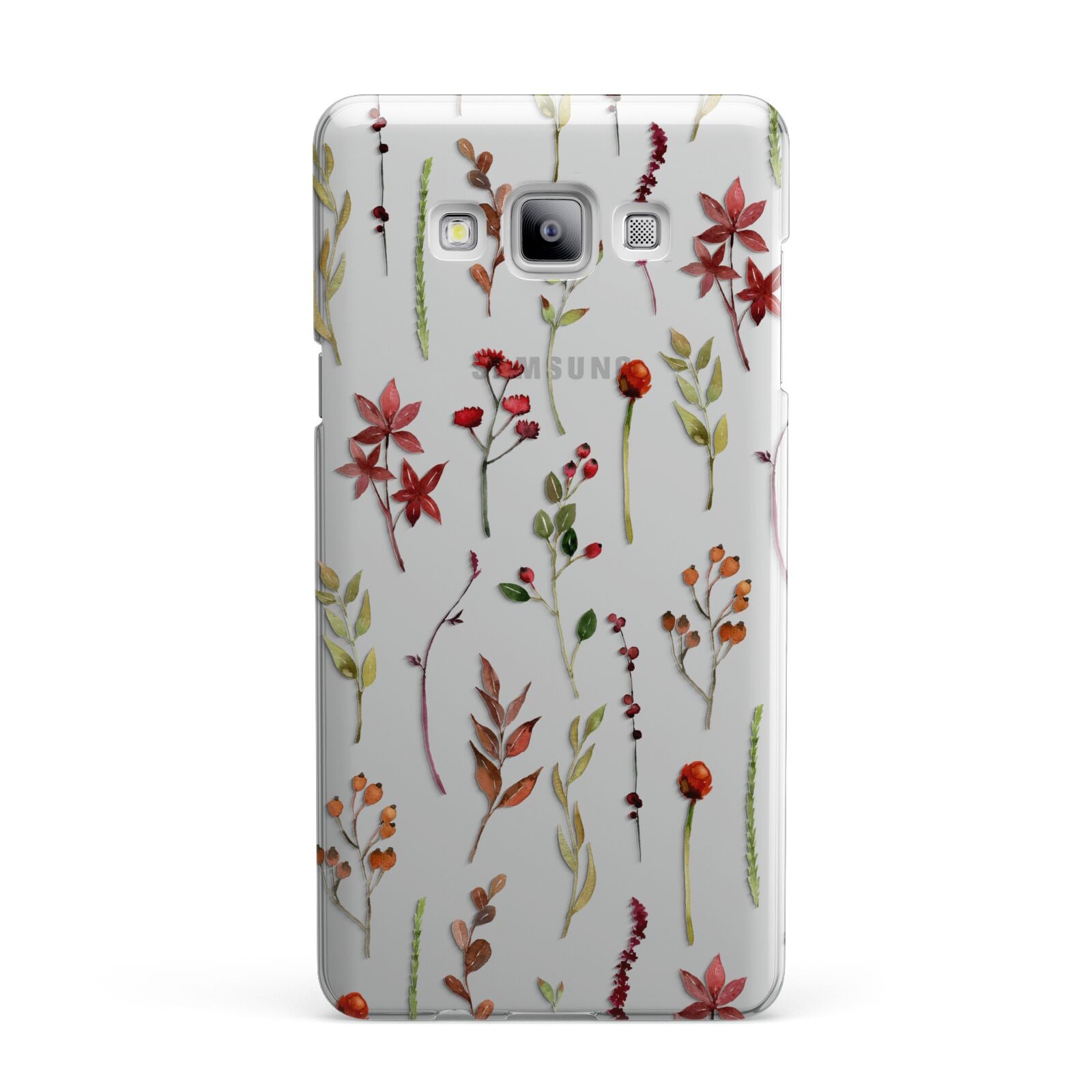 Watercolour Flowers and Foliage Samsung Galaxy A7 2015 Case