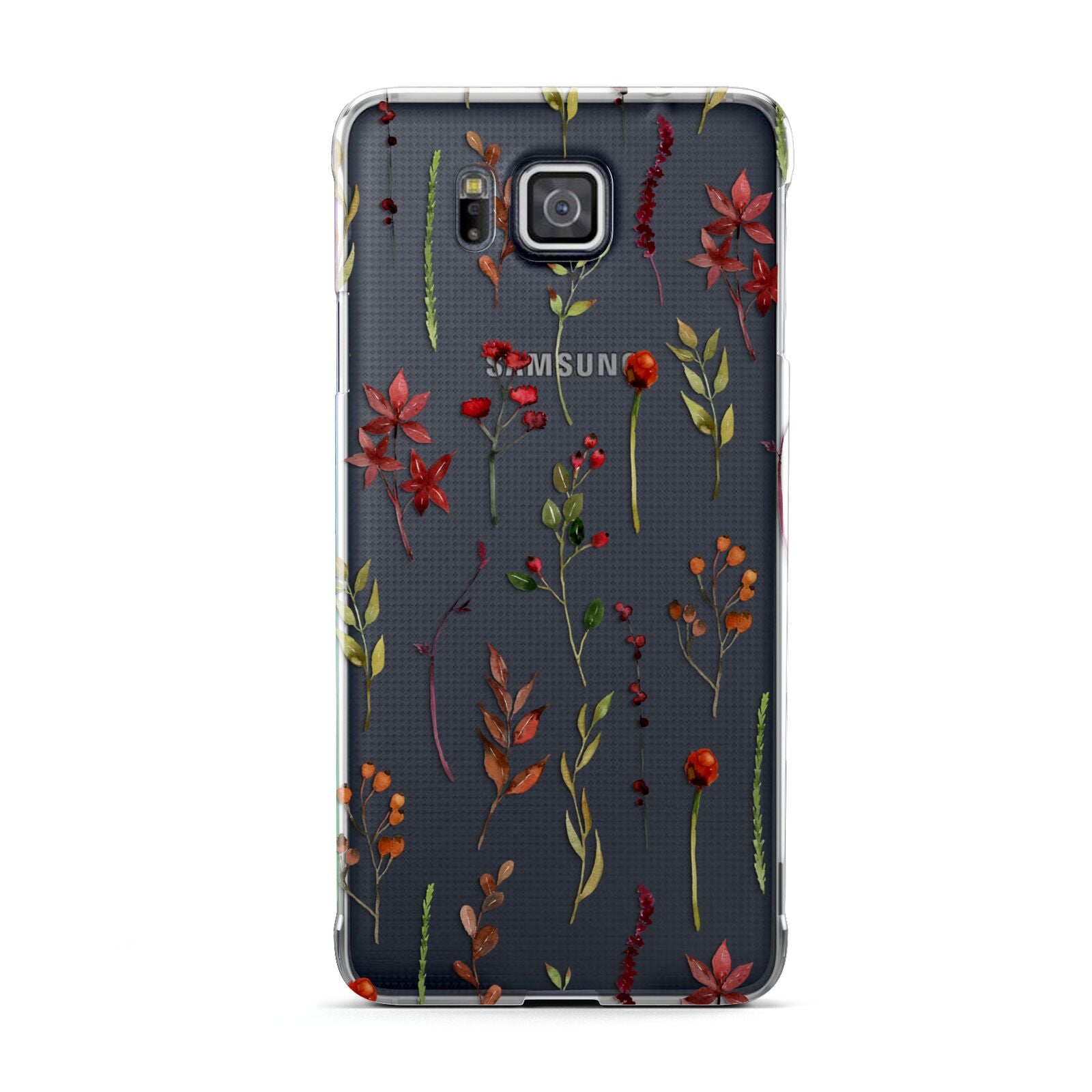 Watercolour Flowers and Foliage Samsung Galaxy Alpha Case