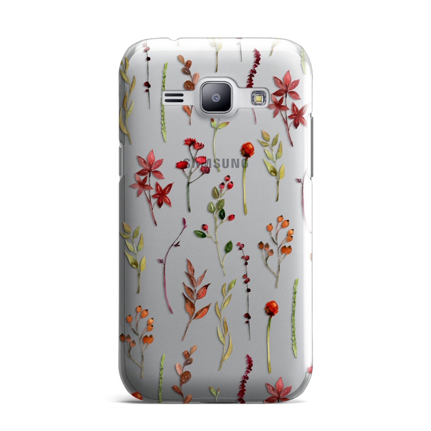 Watercolour Flowers and Foliage Samsung Galaxy J1 2015 Case