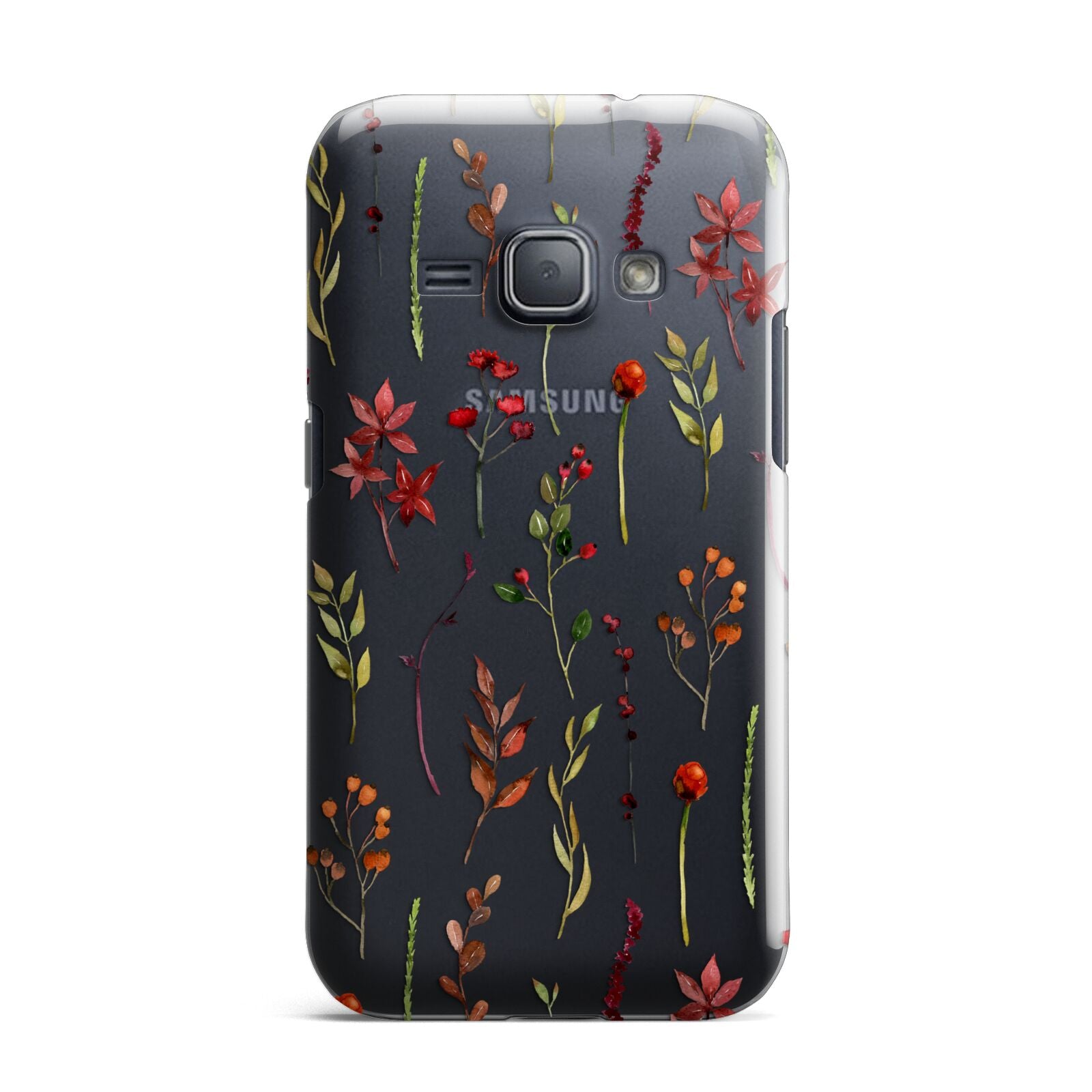 Watercolour Flowers and Foliage Samsung Galaxy J1 2016 Case