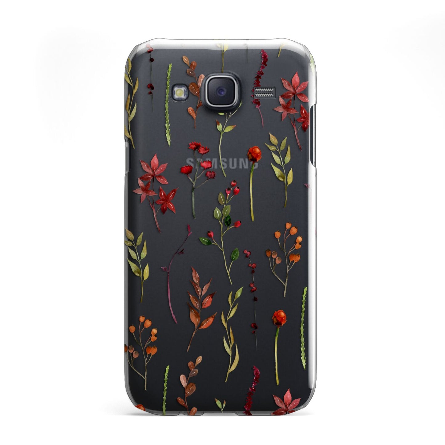 Watercolour Flowers and Foliage Samsung Galaxy J5 Case