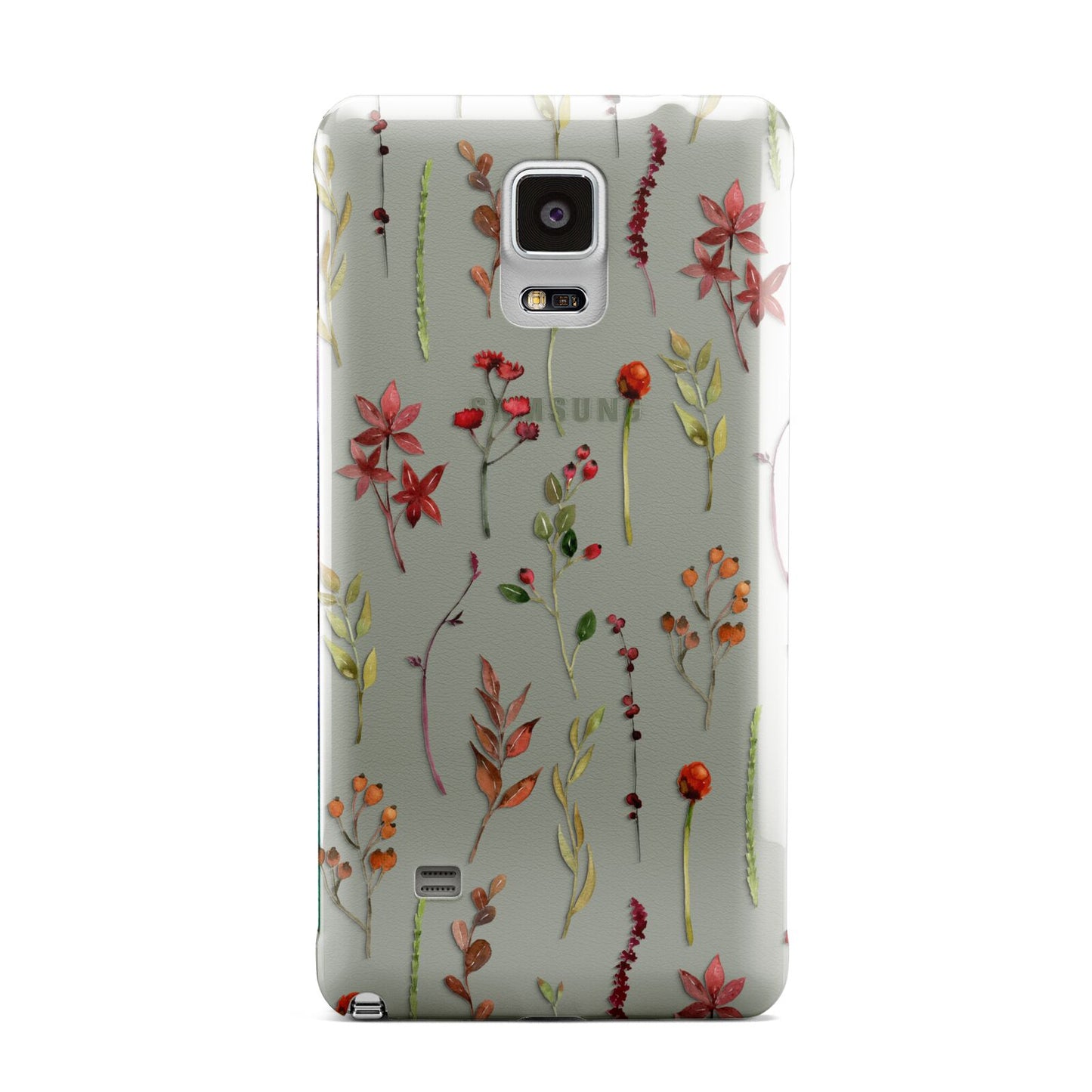 Watercolour Flowers and Foliage Samsung Galaxy Note 4 Case