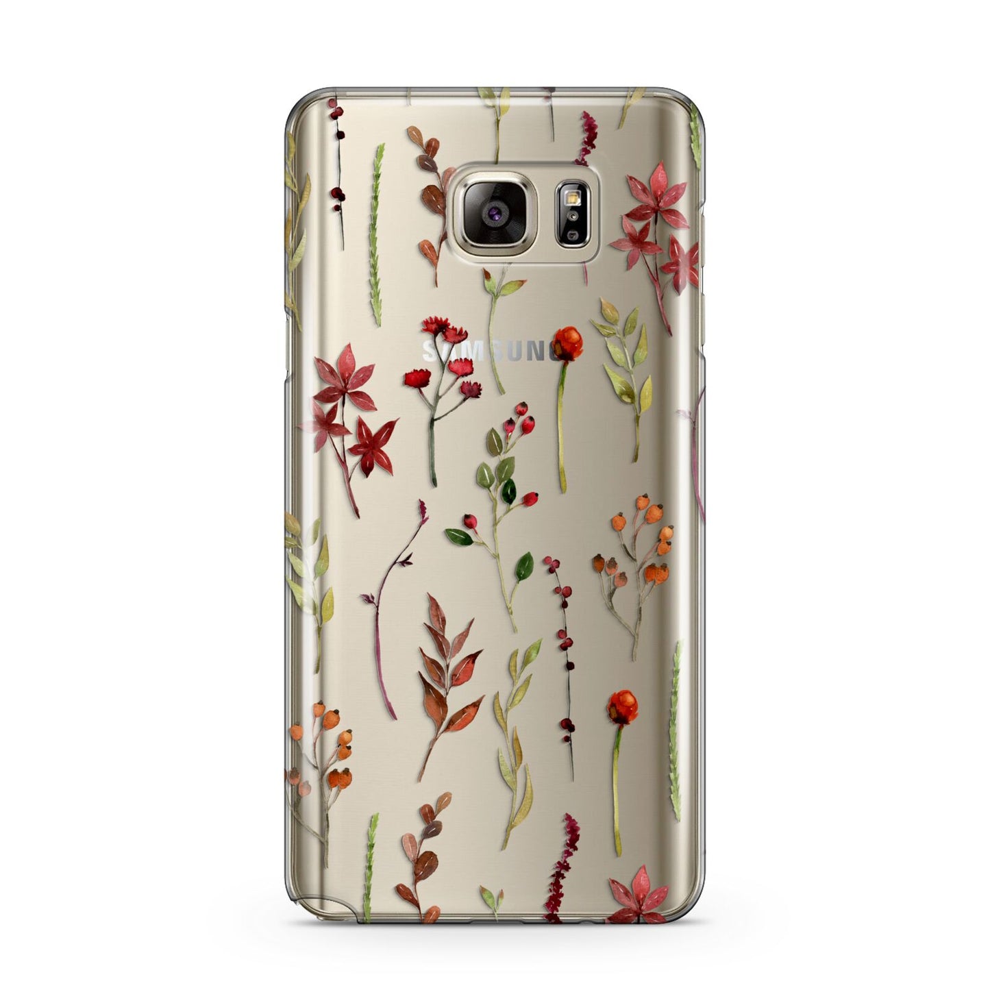 Watercolour Flowers and Foliage Samsung Galaxy Note 5 Case