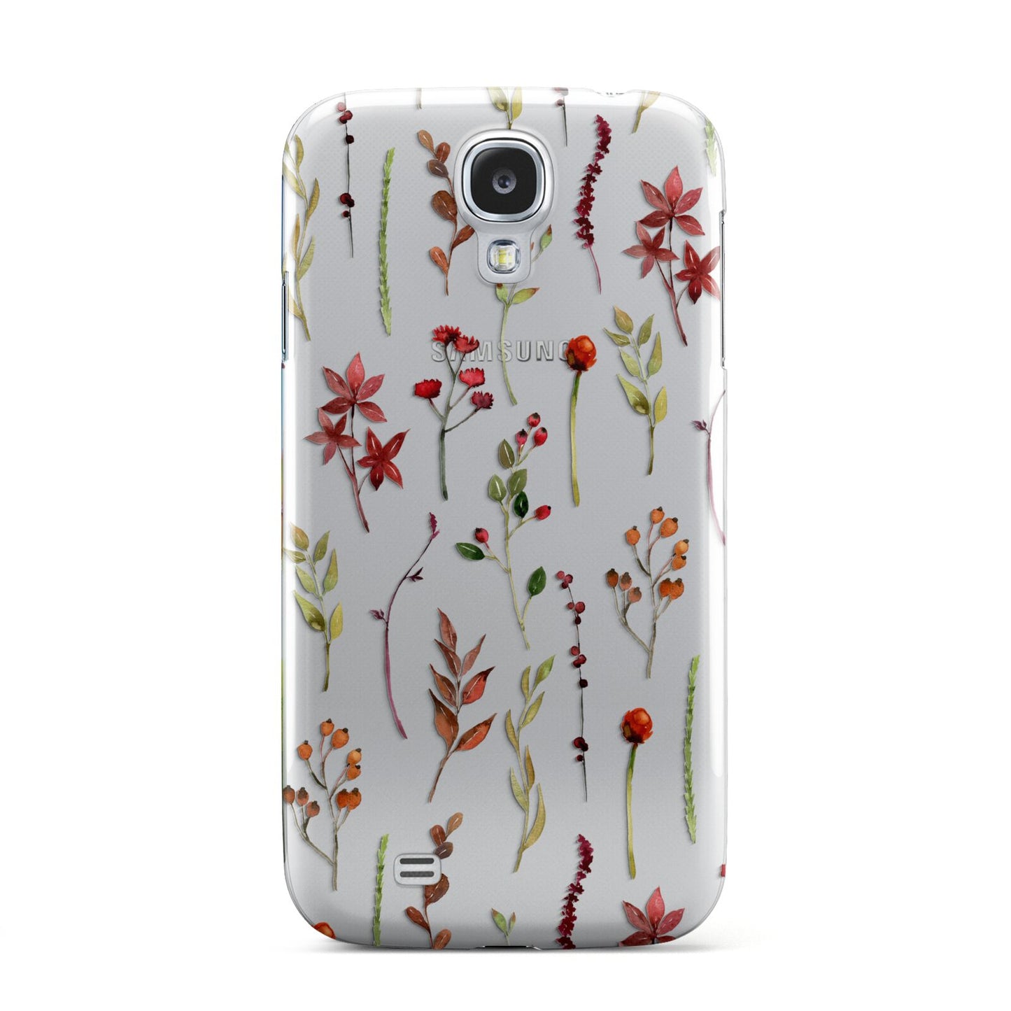 Watercolour Flowers and Foliage Samsung Galaxy S4 Case