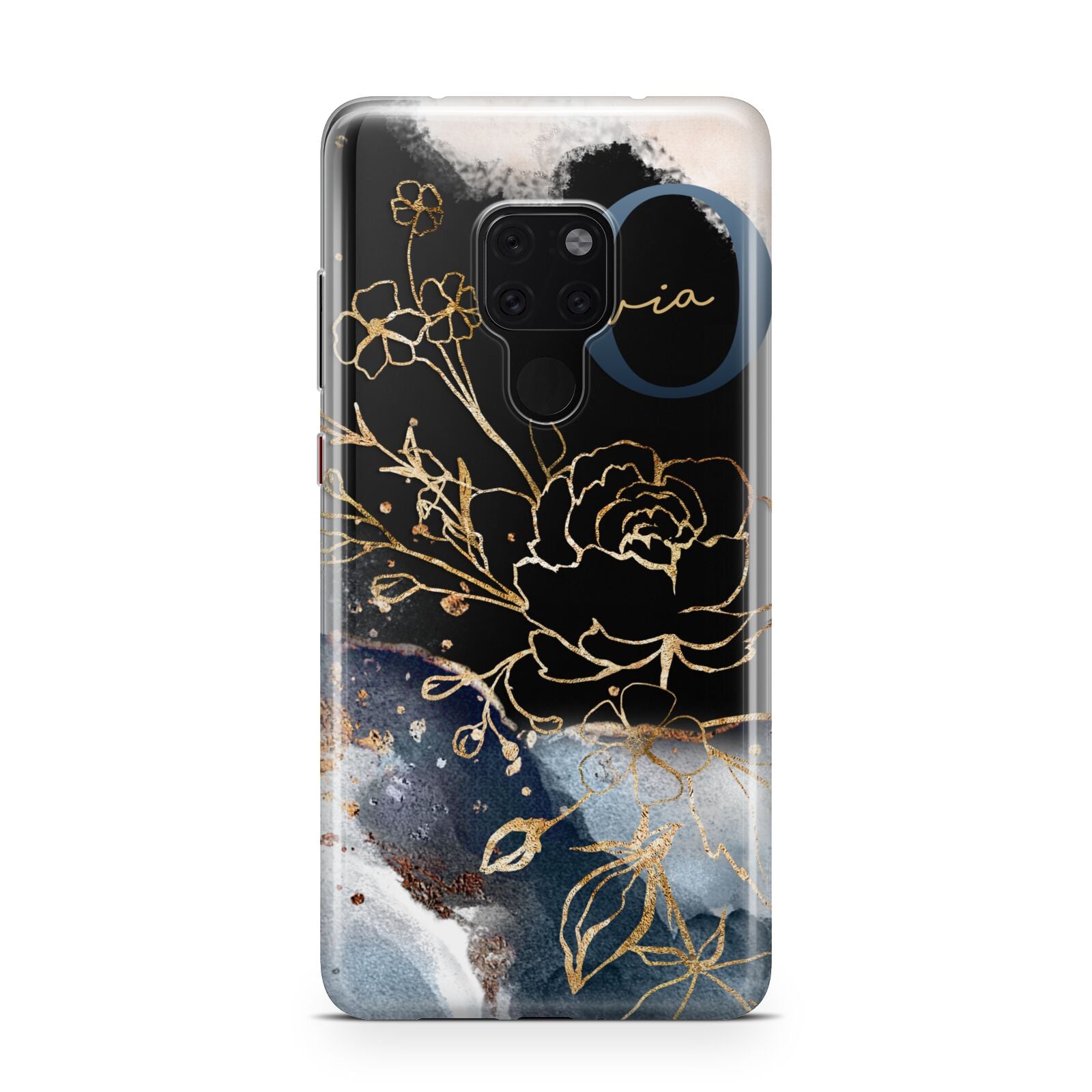 Watercolour Monogram Huawei Mate 20 Phone Case