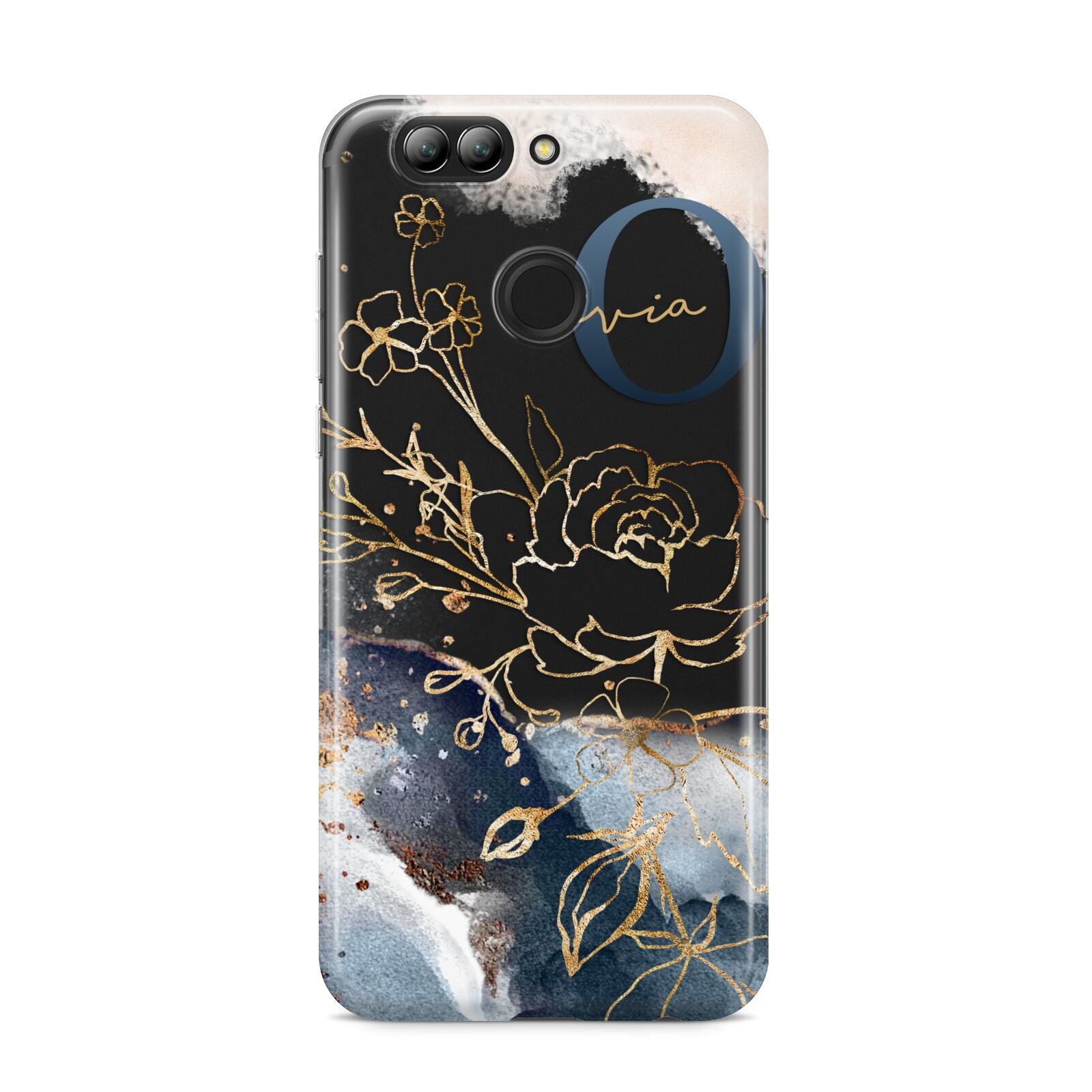 Watercolour Monogram Huawei Nova 2s Phone Case