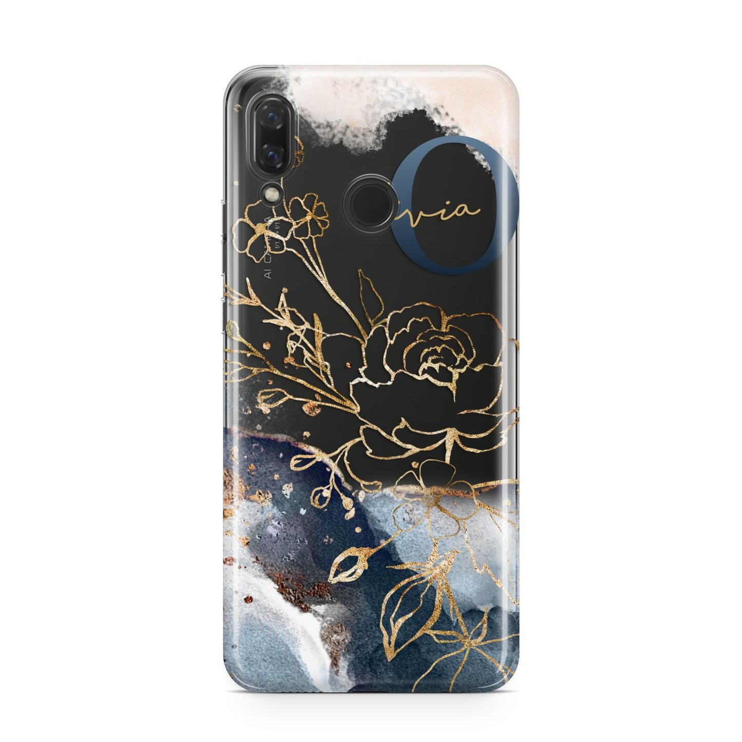 Watercolour Monogram Huawei Nova 3 Phone Case