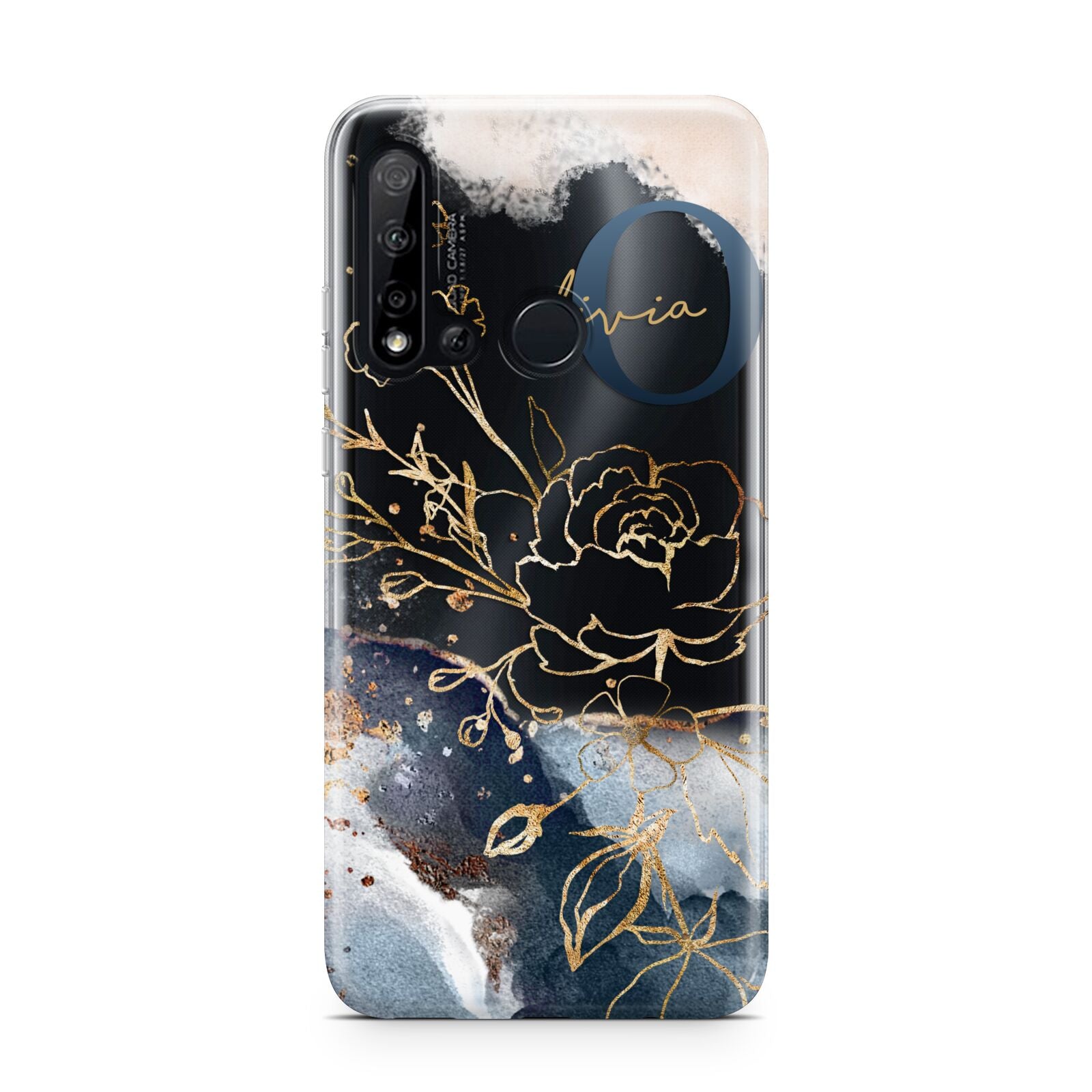 Watercolour Monogram Huawei P20 Lite 5G Phone Case