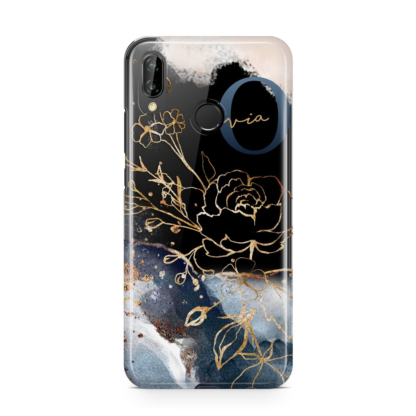 Watercolour Monogram Huawei P20 Lite Phone Case