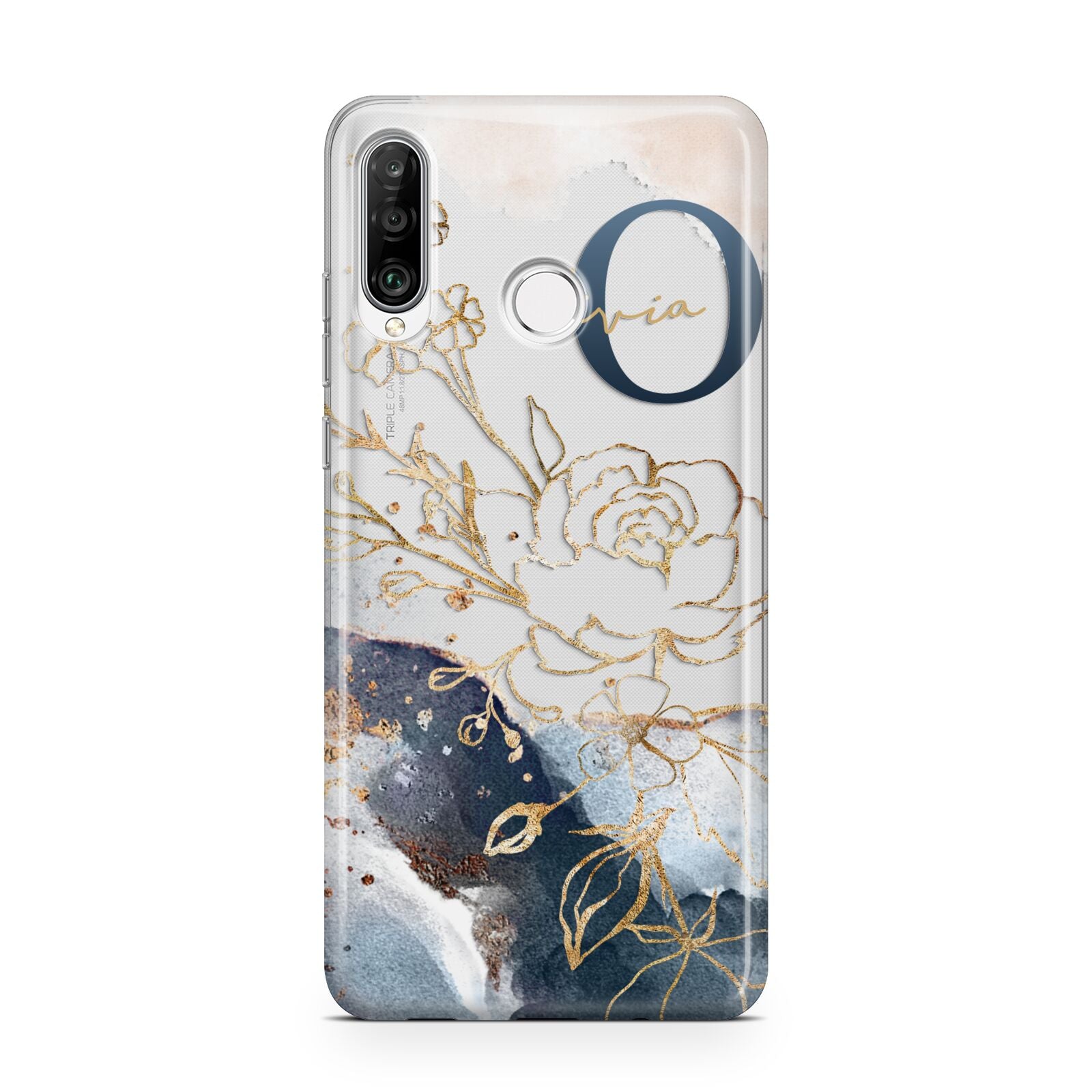 Watercolour Monogram Huawei P30 Lite Phone Case