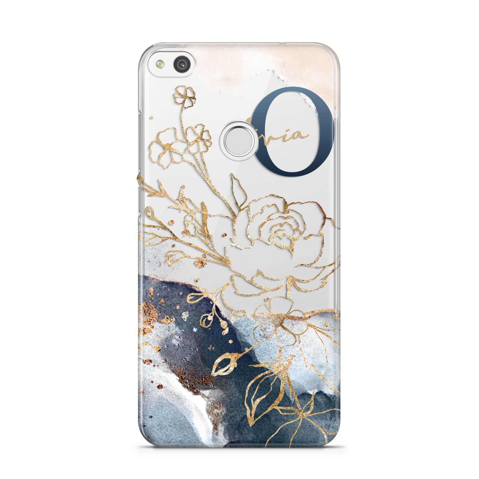 Watercolour Monogram Huawei P8 Lite Case