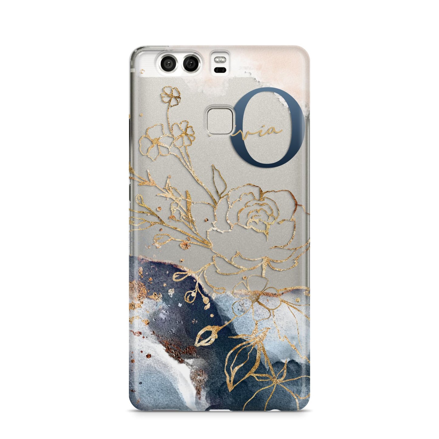 Watercolour Monogram Huawei P9 Case