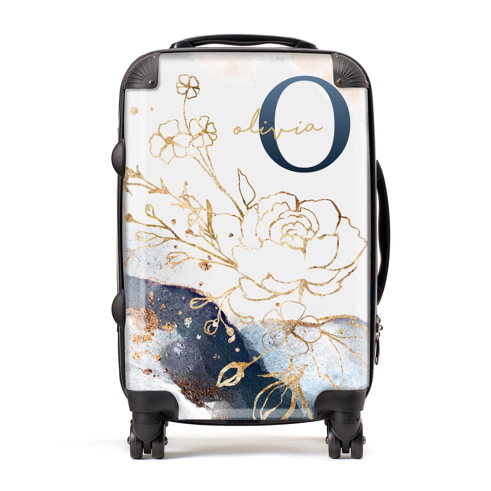 Watercolour Monogram Suitcase