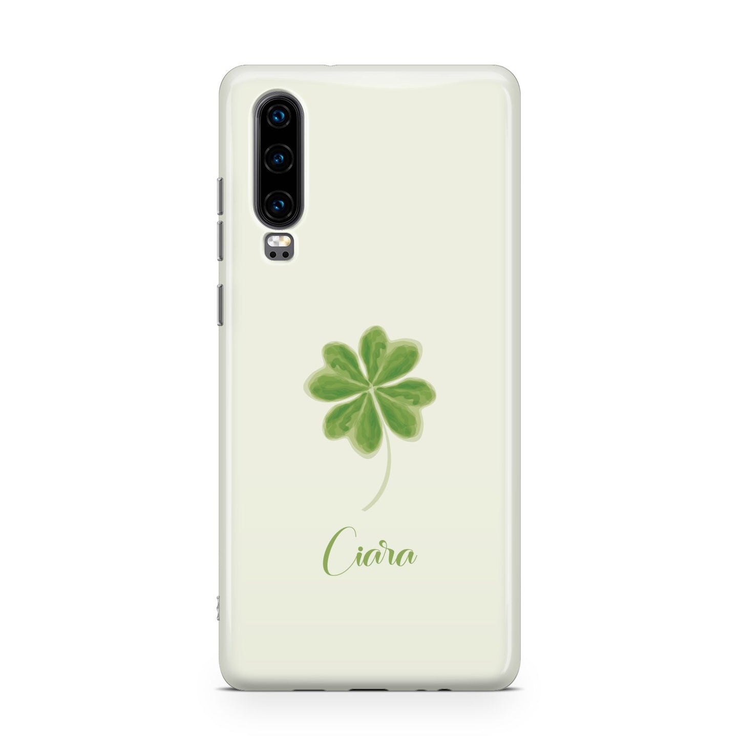 Watercolour Shamrock Custom Huawei P30 Phone Case