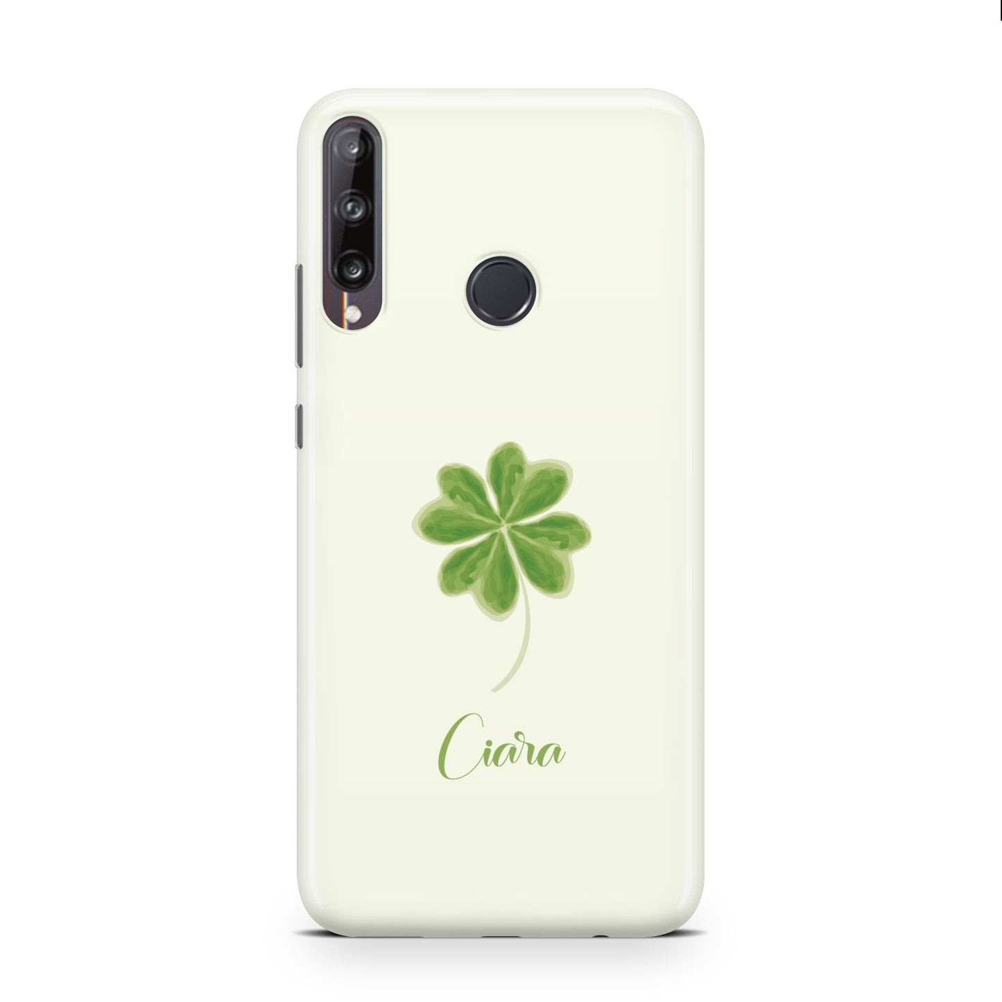 Watercolour Shamrock Custom Huawei P40 Lite E Phone Case