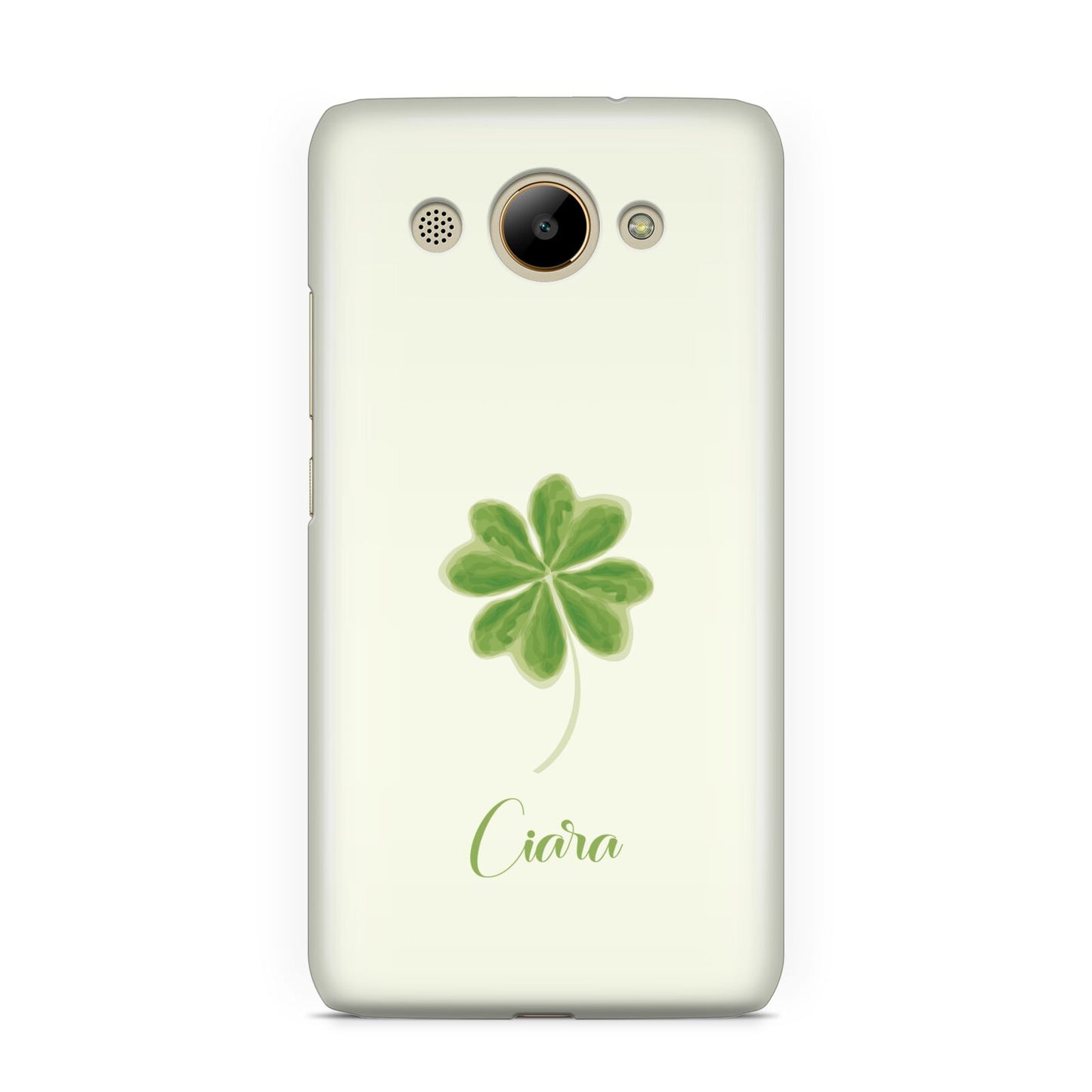 Watercolour Shamrock Custom Huawei Y3 2017