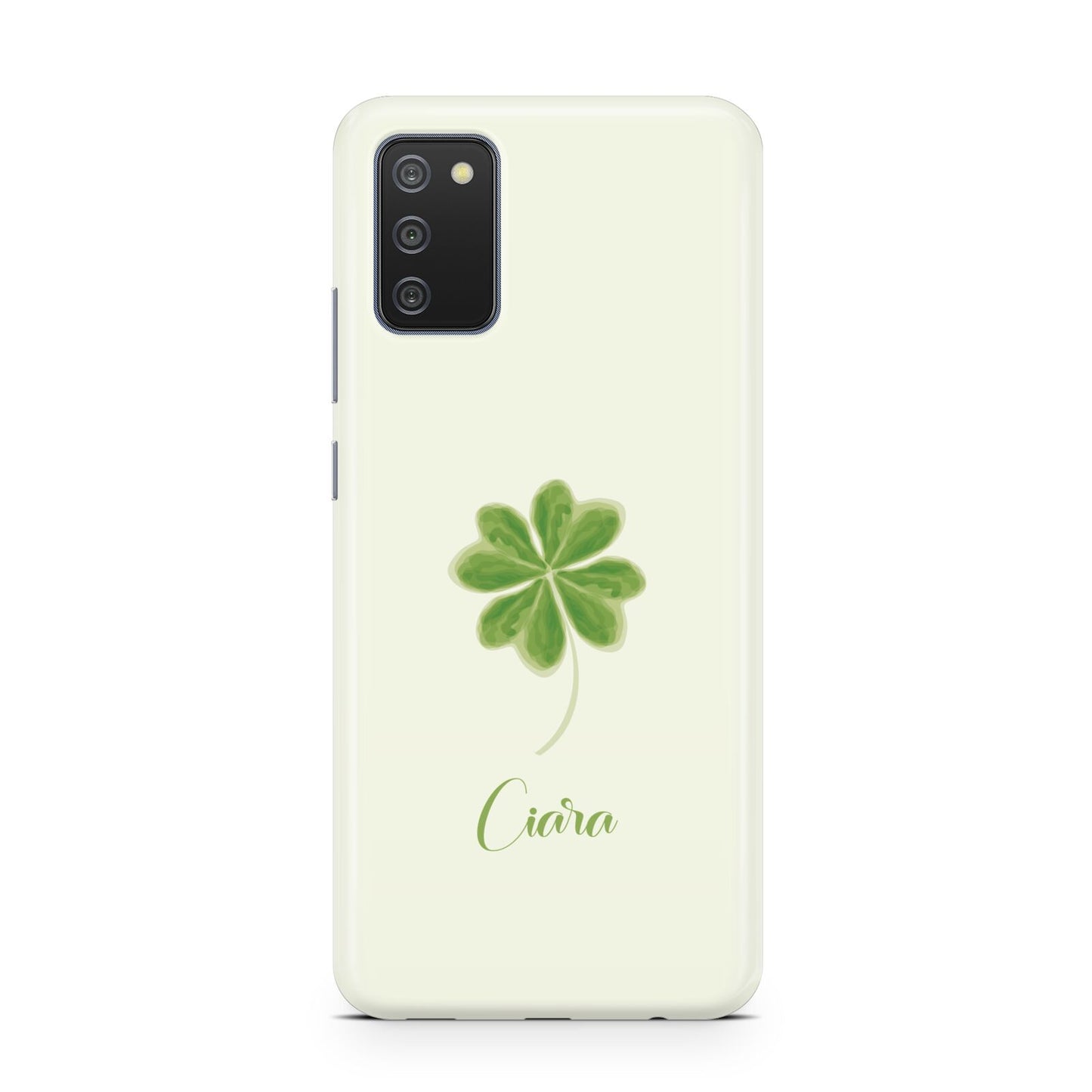 Watercolour Shamrock Custom Samsung A02s Case