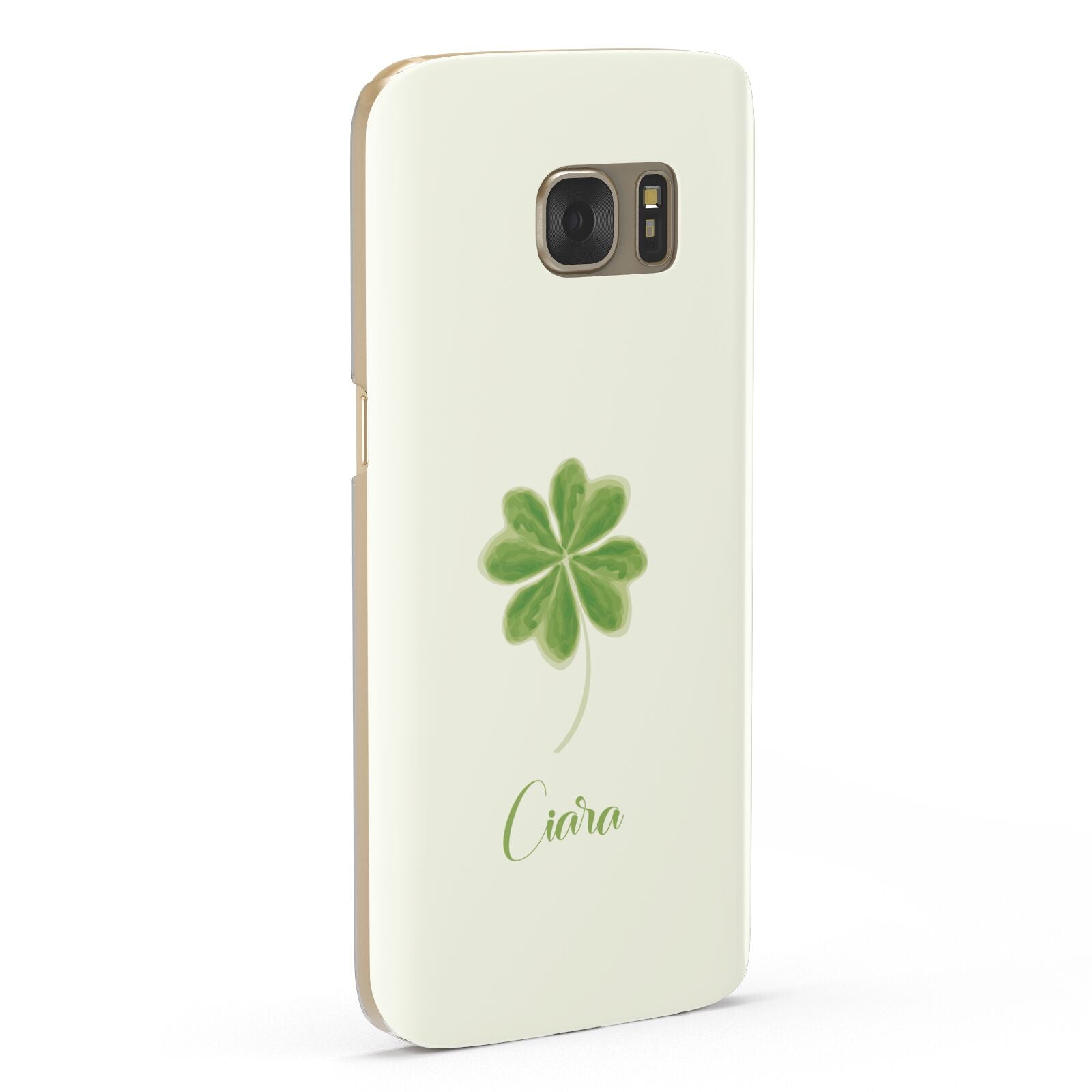 Watercolour Shamrock Custom Samsung Galaxy Case Fourty Five Degrees