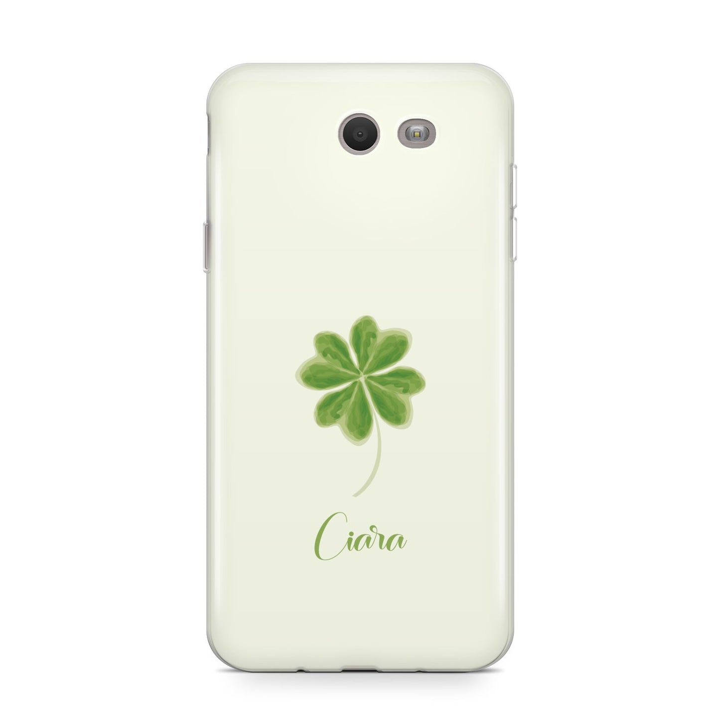 Watercolour Shamrock Custom Samsung Galaxy J7 2017 Case