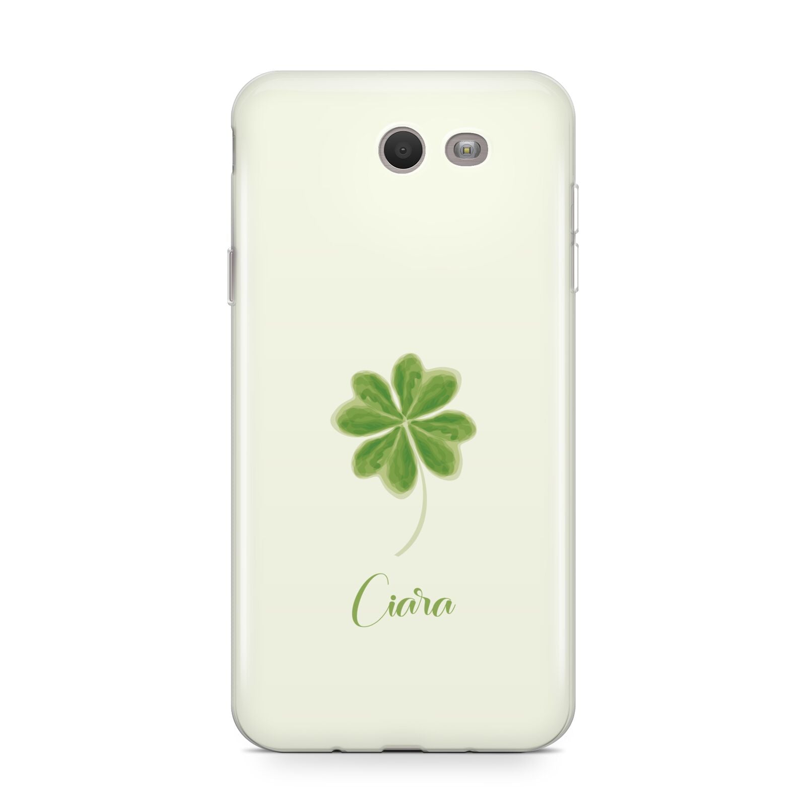 Watercolour Shamrock Custom Samsung Galaxy J7 2017 Case