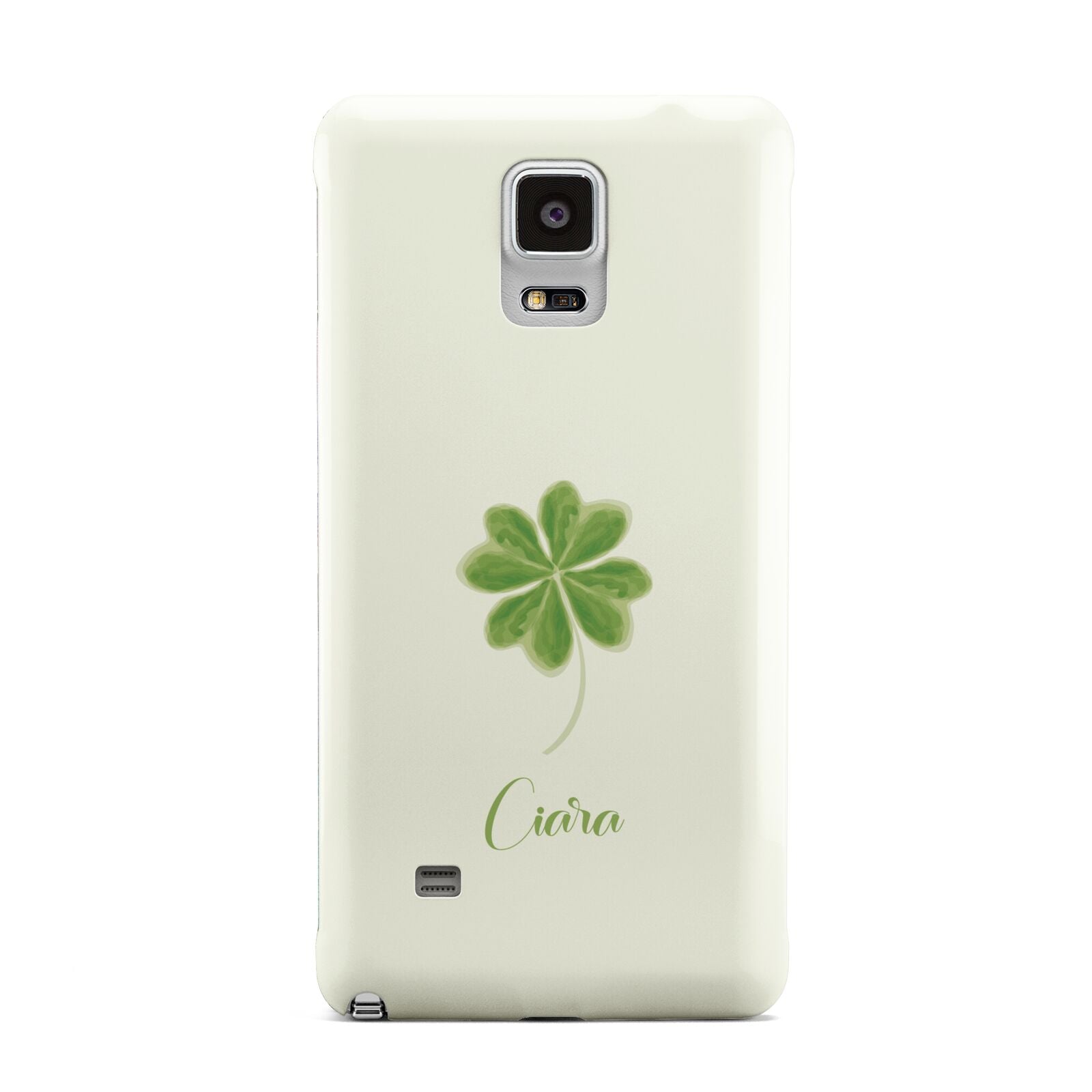 Watercolour Shamrock Custom Samsung Galaxy Note 4 Case