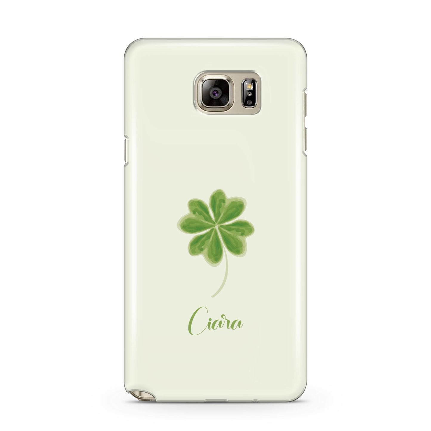 Watercolour Shamrock Custom Samsung Galaxy Note 5 Case